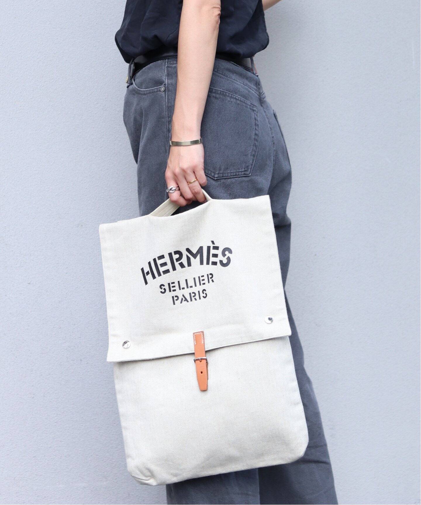 VINTAGE HERMES/エルメス】Baggy Baggage（ハンドバッグ）｜DECOUVERTE 