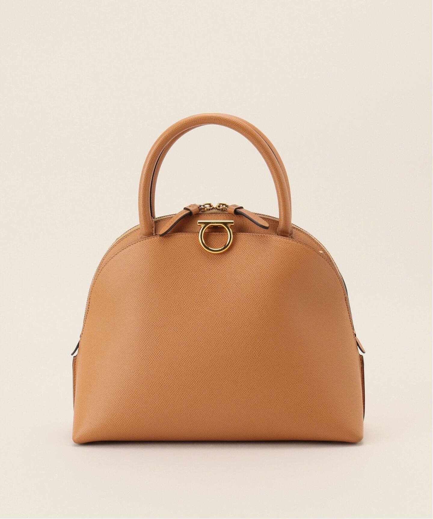 VINTAGE FERRAGAMO/フェラガモ】Gancini 2wayバッグ（ショルダーバッグ 