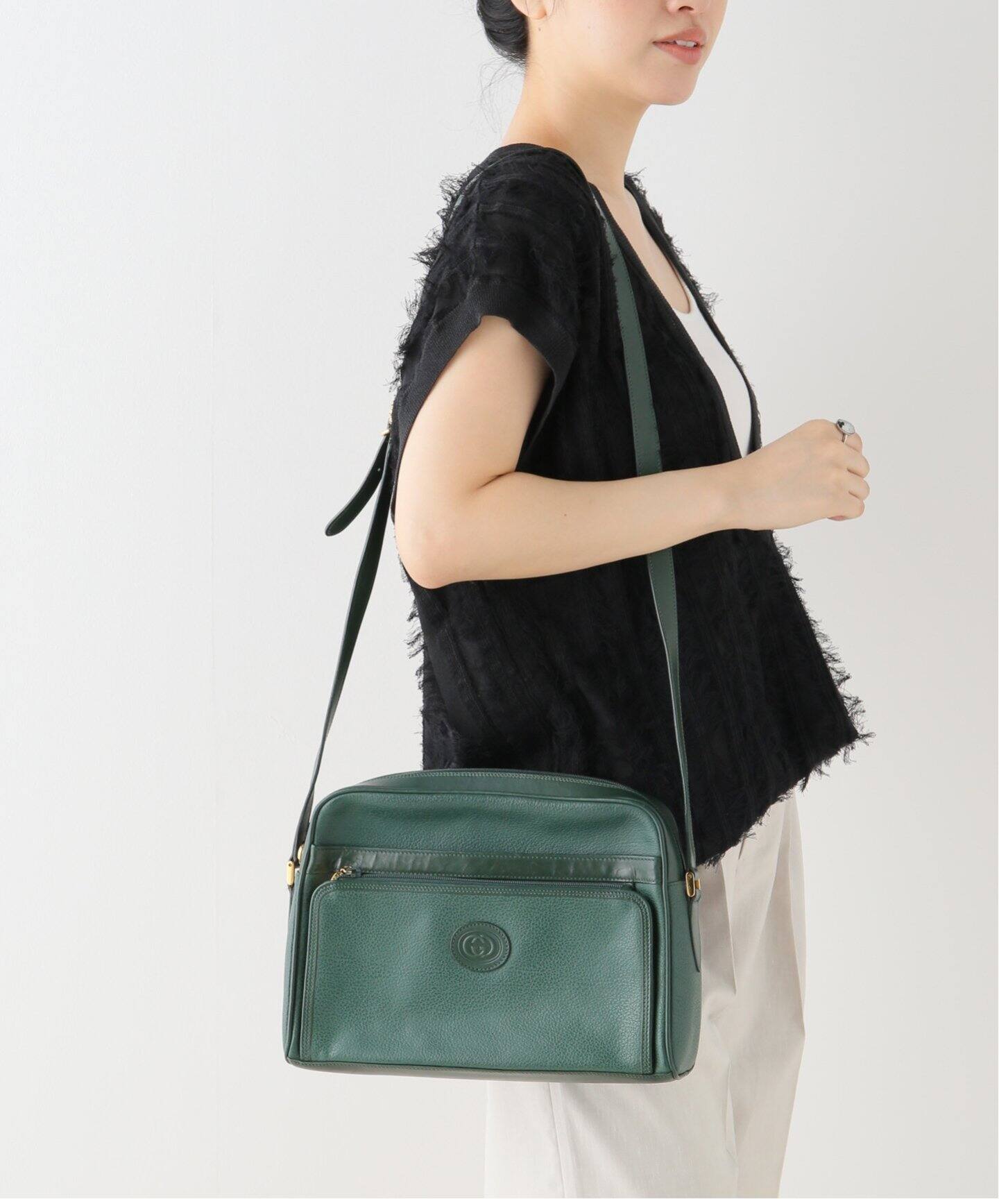 VINTAGE GUCCI/グッチ】ショルダーバッグ（ショルダーバッグ 