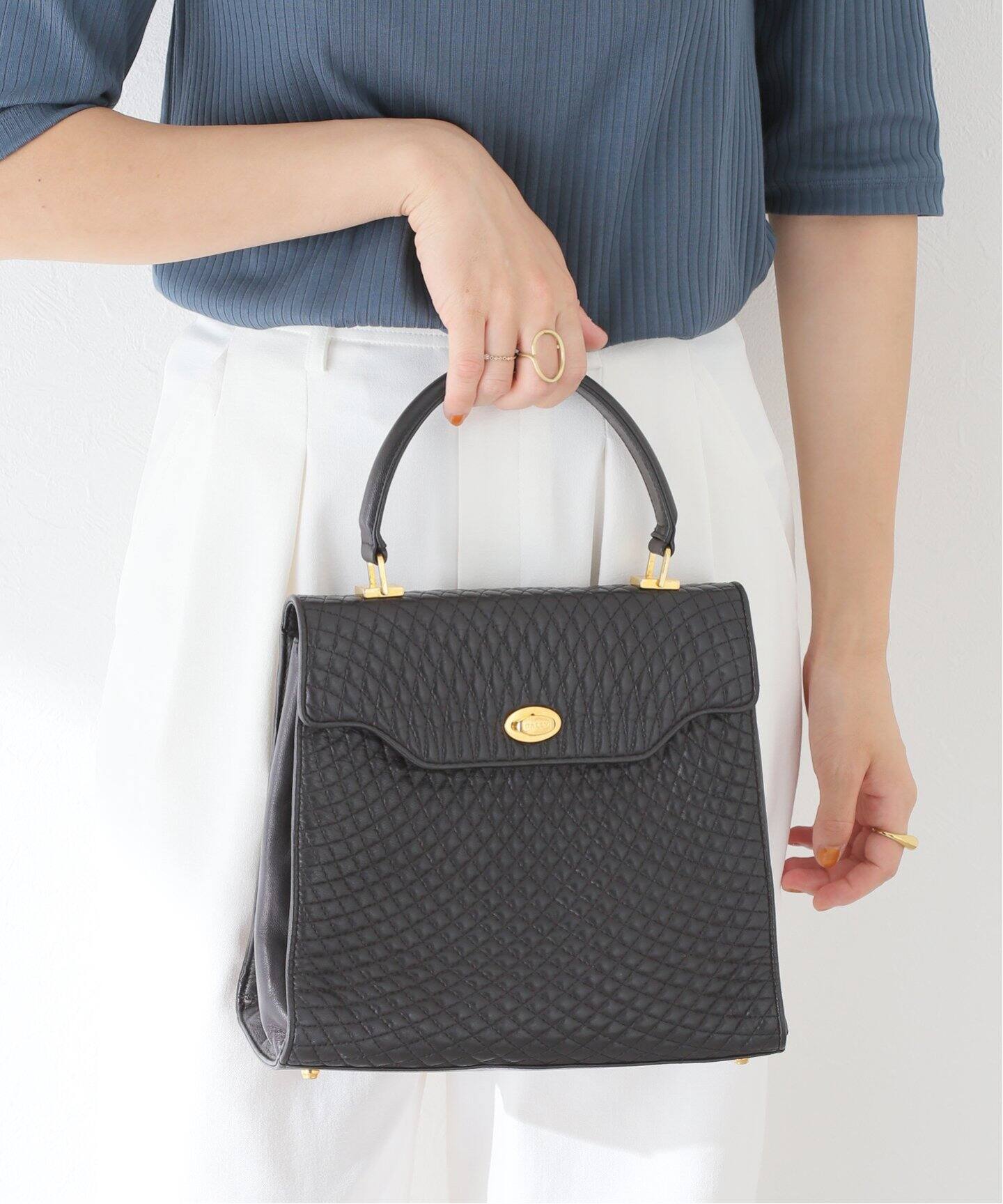 VINTAGE BALLY/バリー】 ハンドバッグ（ハンドバッグ）｜DECOUVERTE  