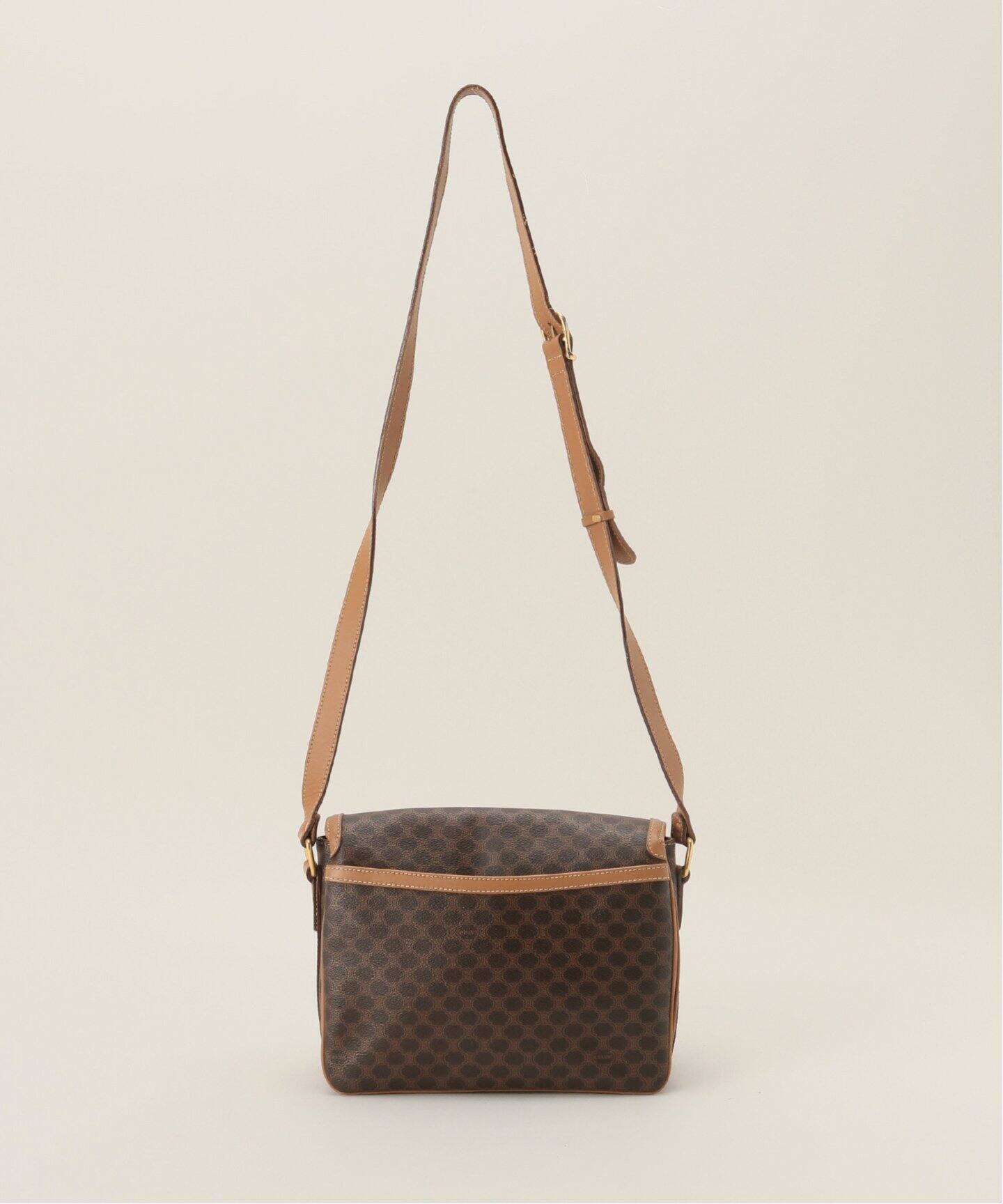 VINTAGE CELINE/セリーヌ】マカダムショルダーバッグ（ショルダー 