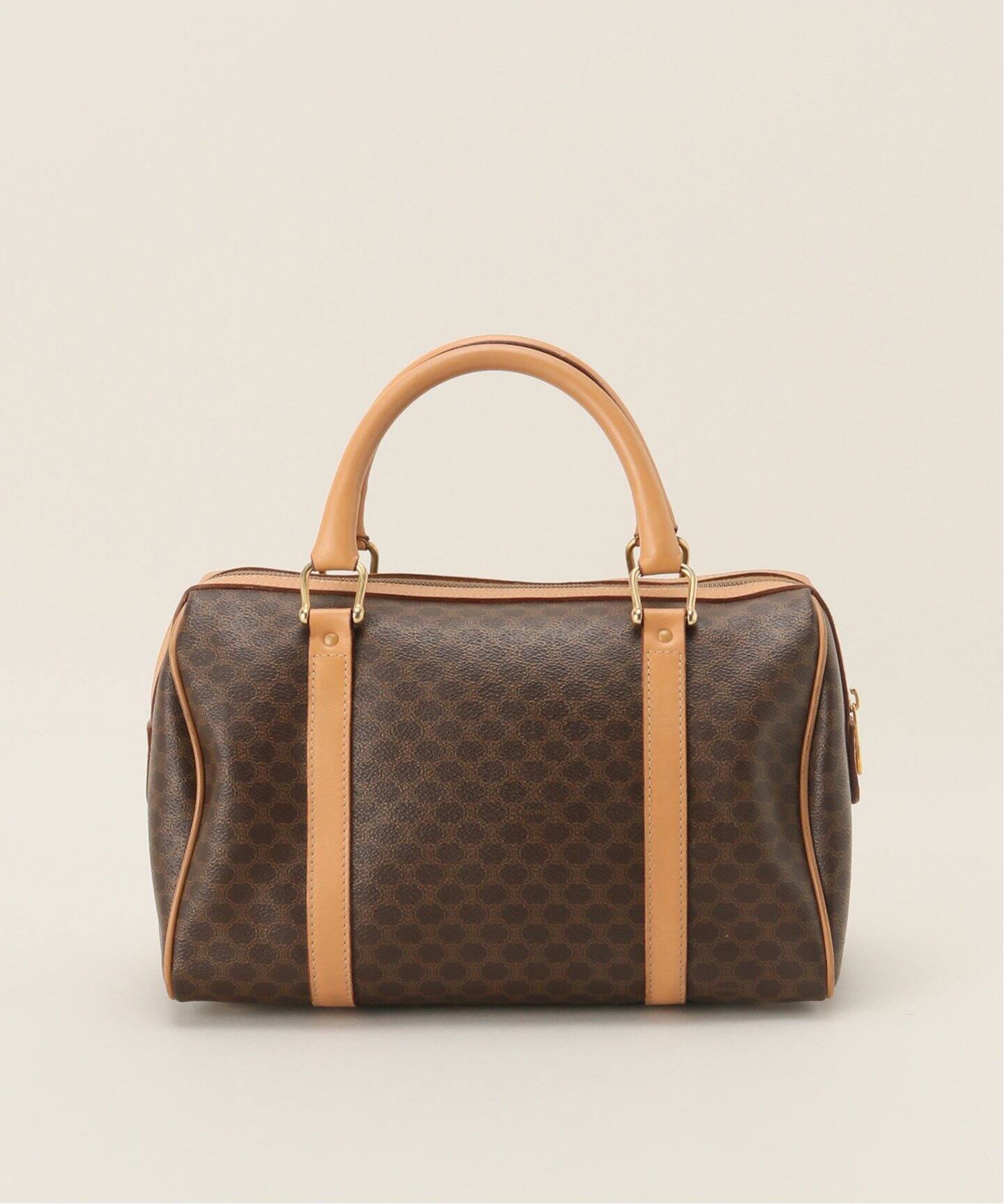 VINTAGE CELINE/セリーヌ】マカダムボストンバッグ 30（ボストンバッグ  