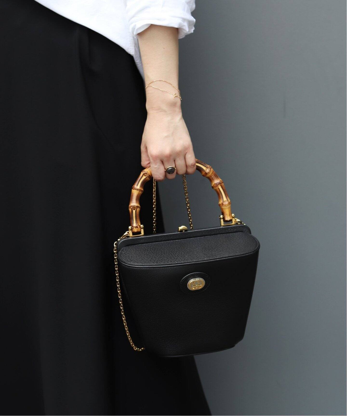 GUCCI/グッチ】 2way Bamboo japan limited（ハンドバッグ  