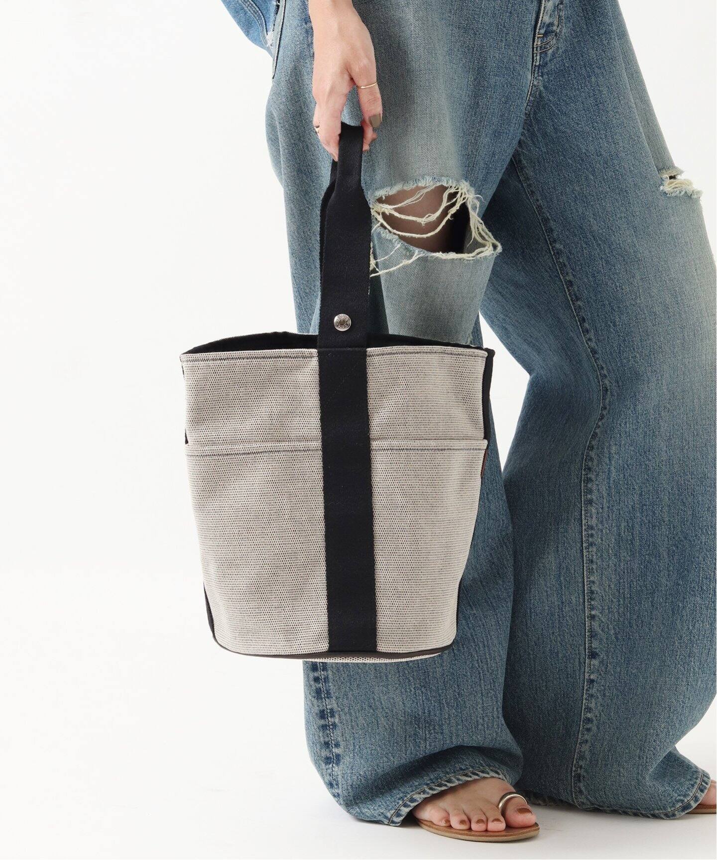 VINTAGE HERMES/エルメス】 Saxo mm（ハンドバッグ）｜DECOUVERTE  