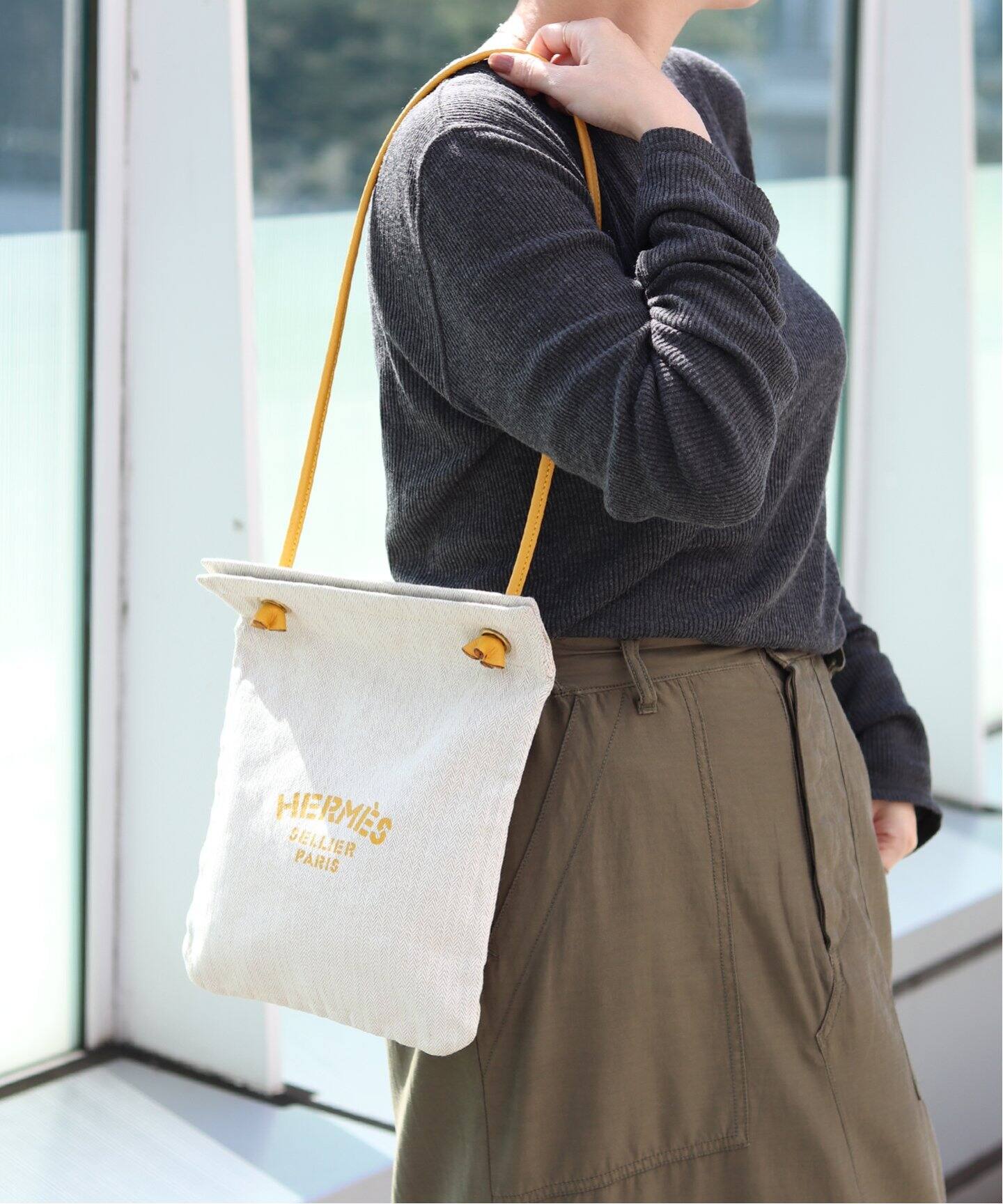 VINTAGE HERMES/エルメス】 Aline pm（ショルダーバッグ）｜DECOUVERTE  