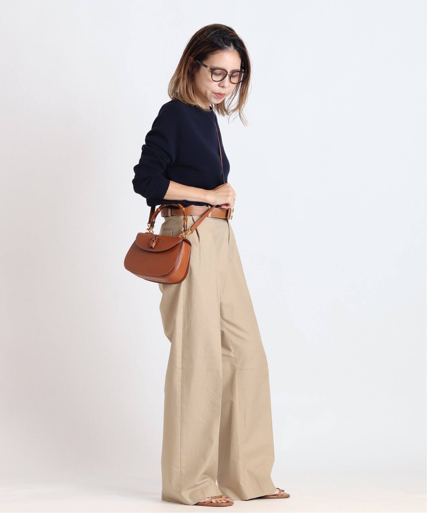 VINTAGE GUCCI/グッチ】 2way Bamboo classic（ショルダーバッグ 