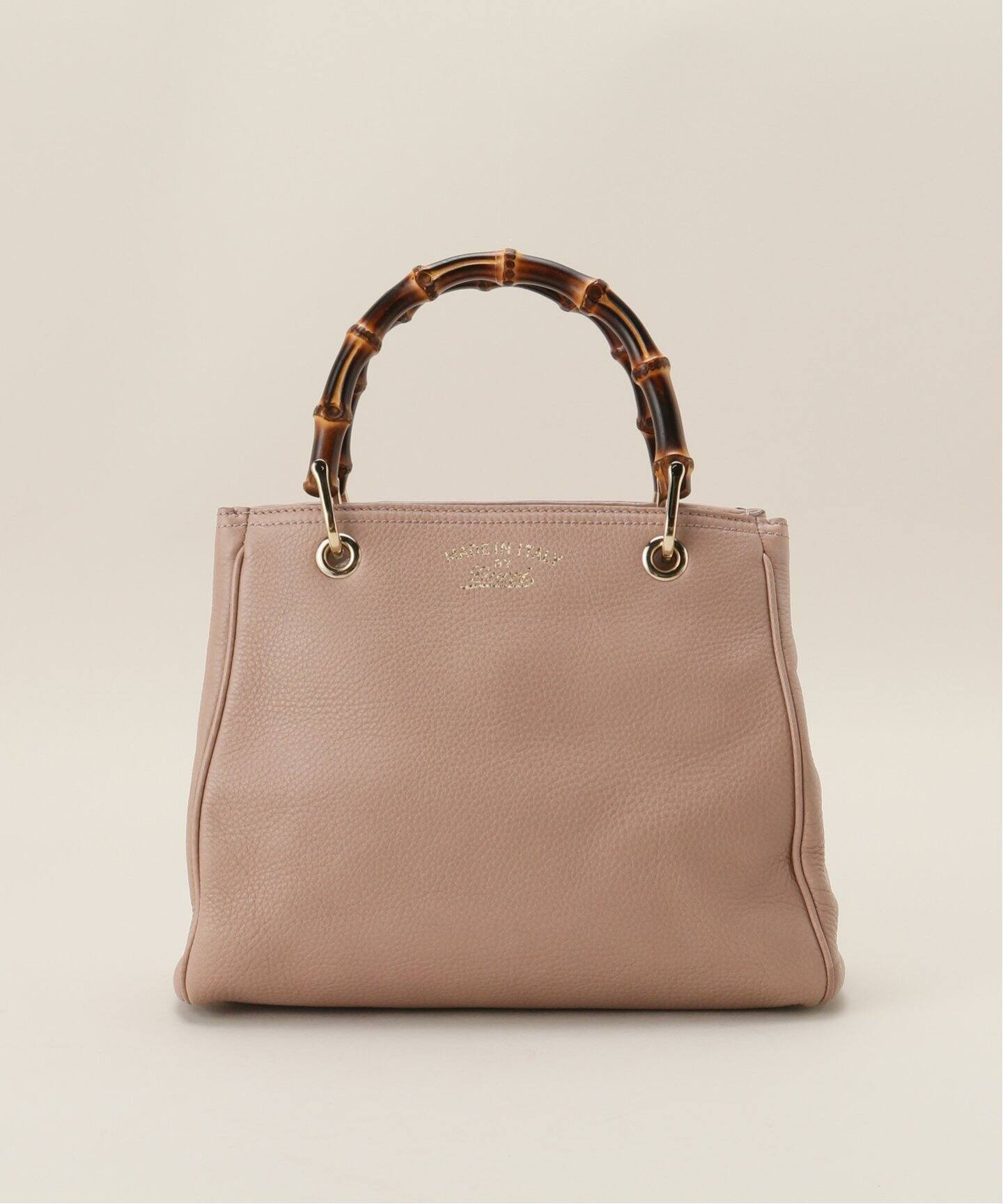 VINTAGE GUCCI/グッチ】Bamboo Shopper mini 2way（ショルダーバッグ 