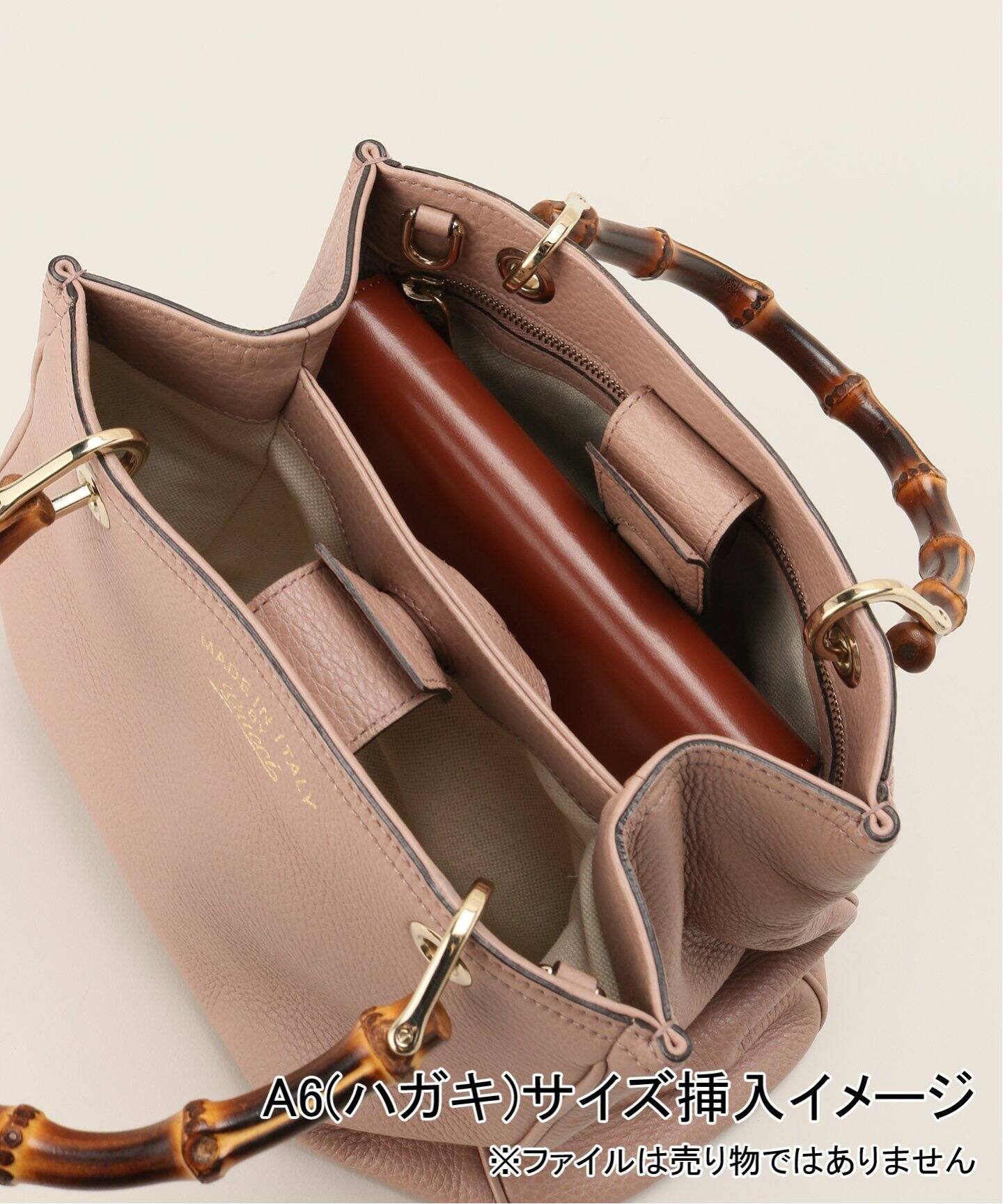VINTAGE GUCCI/グッチ】Bamboo Shopper mini 2way（ショルダーバッグ 