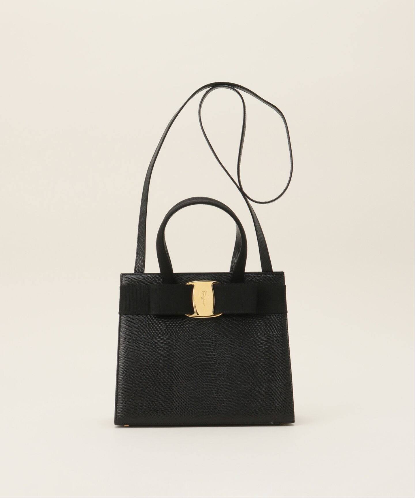 VINTAGE FERRAGAMO/フェラガモ】Vara 2wayバッグ（ショルダーバッグ  