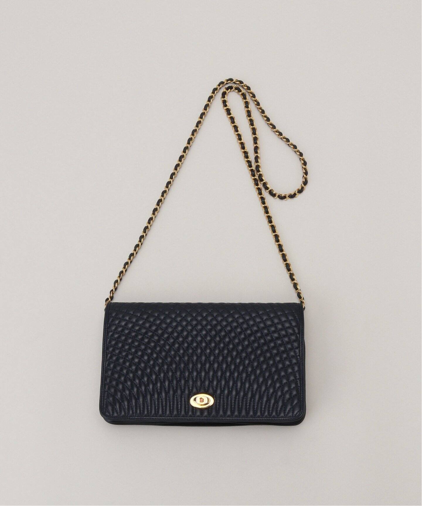 VINTAGE BALLY/バリー】チェーンショルダーバッグ（ショルダーバッグ 