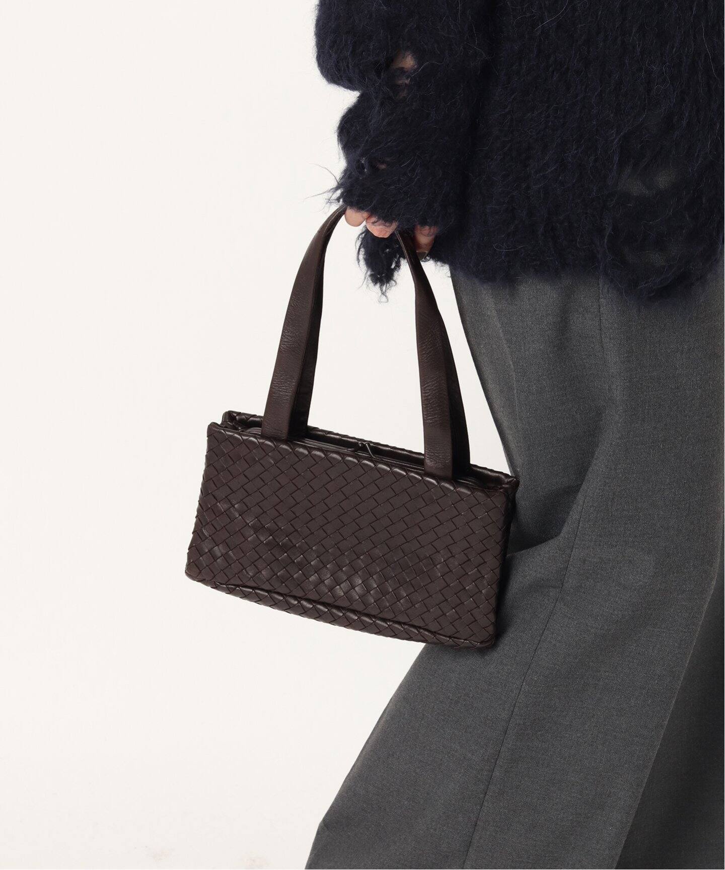 VINTAGE BOTTEGA VENETA/ボッテガ ヴェネタ】ミニハンドバッグ  