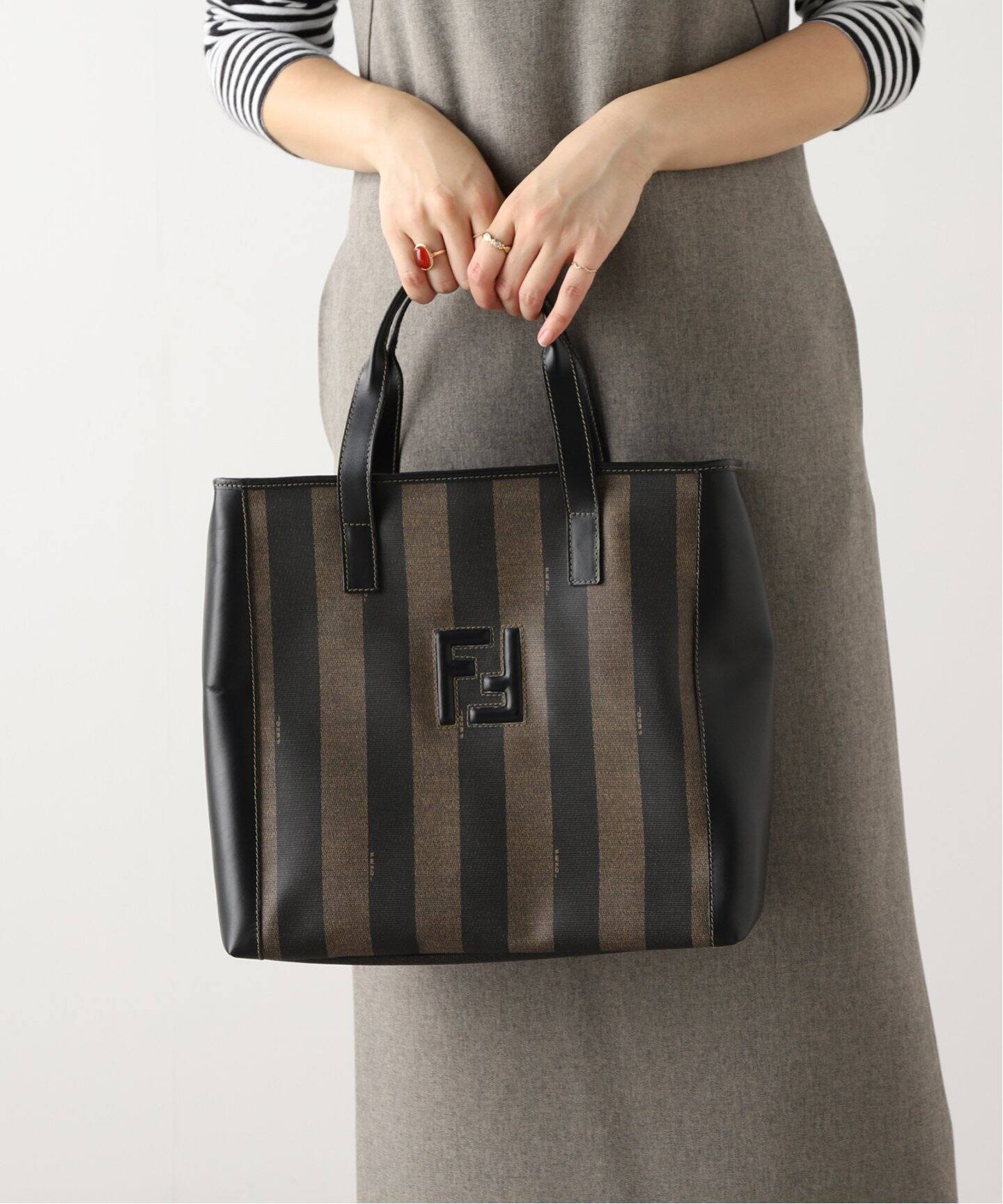 VINTAGE FENDI/フェンディ】Pequin トートバッグ（トートバッグ 