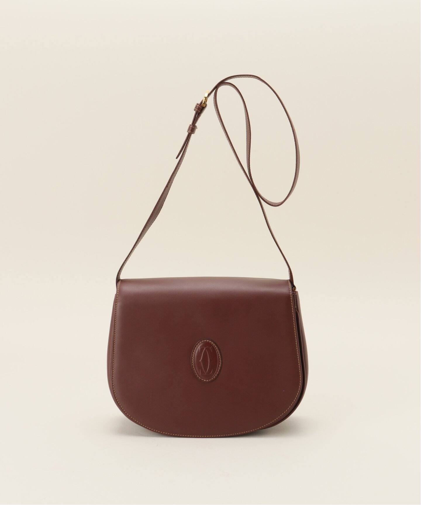 VINTAGE CARTIER/カルティエ】マストライン・ショルダーバッグ  