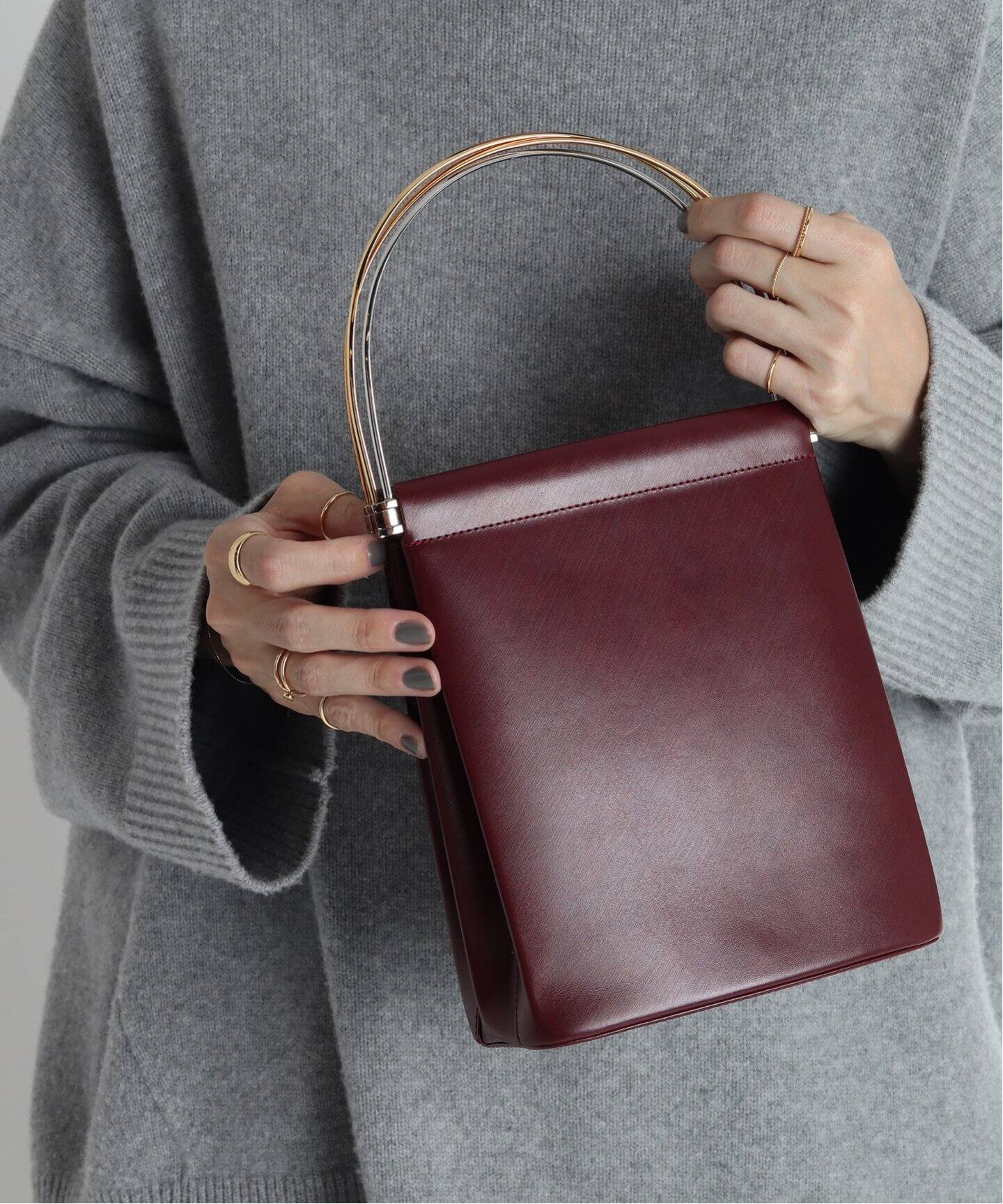 VINTAGE CARTIER/カルティエ】トリニティ・ハンドバッグ（ハンドバッグ  