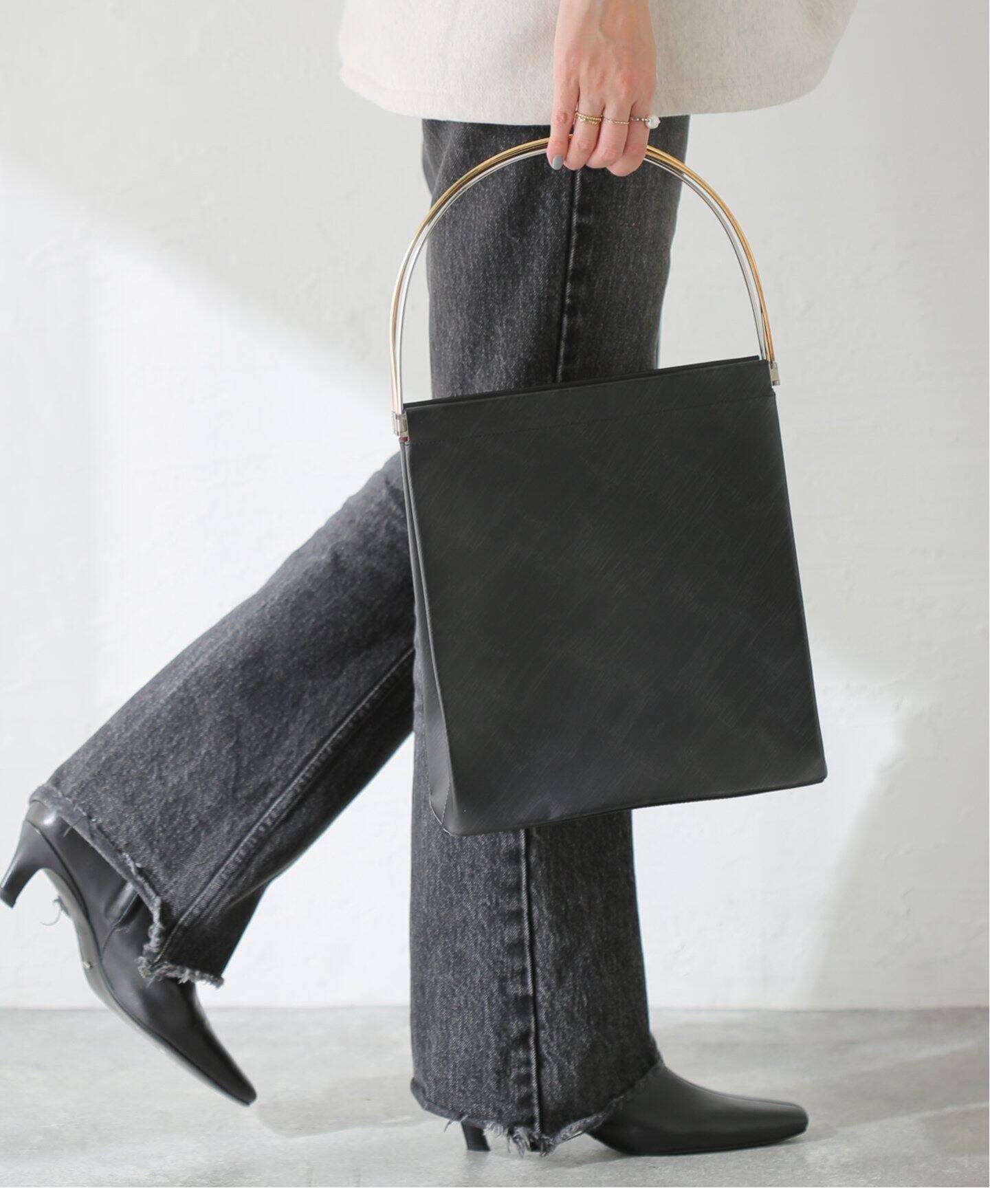 VINTAGE CARTIER/カルティエ】トリニティ・ハンドバッグ（ハンドバッグ  