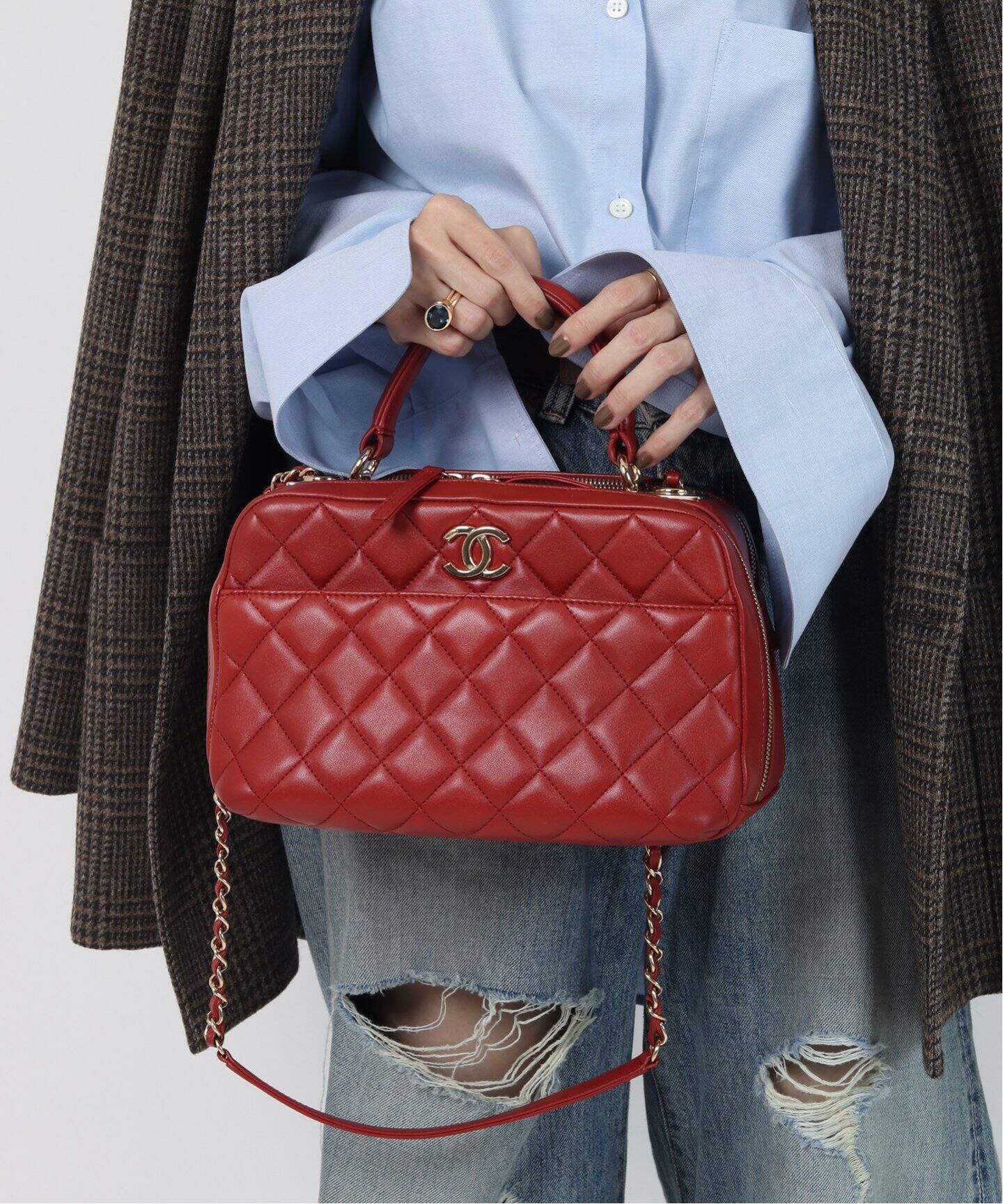 CHANEL/シャネル】マトラッセ 2wayバッグ（ショルダーバッグ  