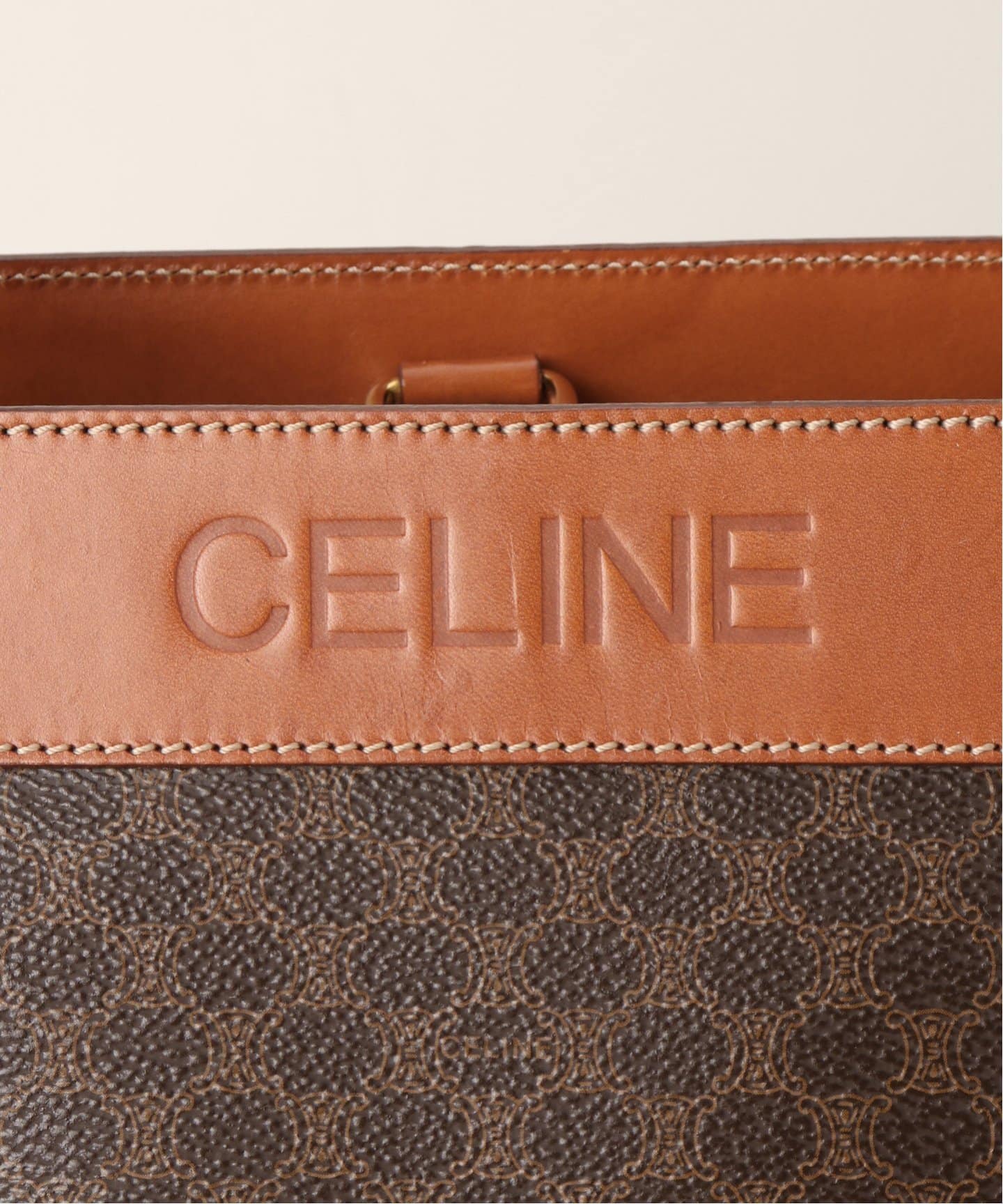 VINTAGE CELINE/セリーヌ】マカダムトートバッグ（トートバッグ