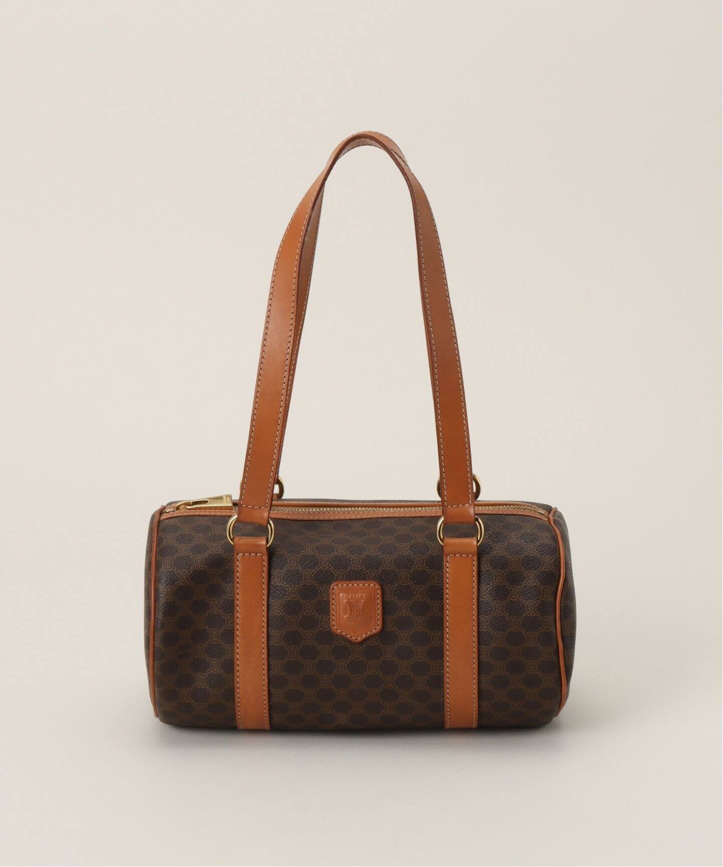 VINTAGE CELINE/セリーヌ】マカダムミニボストンバッグ（ボストン  