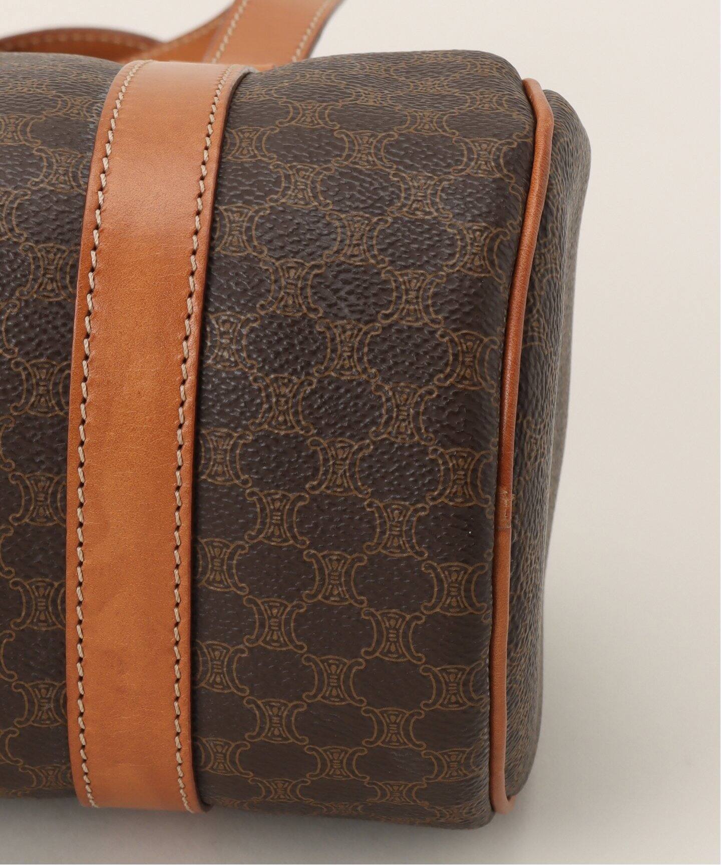 VINTAGE CELINE/セリーヌ】マカダムミニボストンバッグ（ボストン  