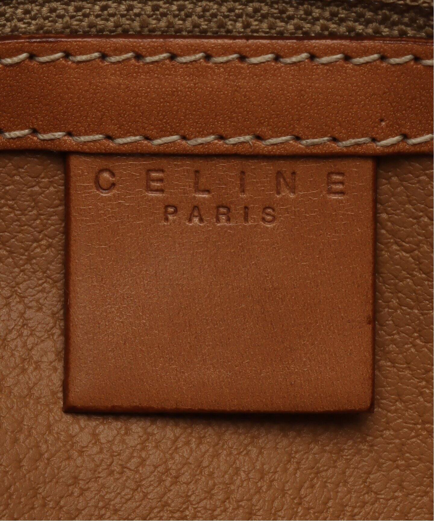 VINTAGE CELINE/セリーヌ】マカダムミニボストンバッグ（ボストン  