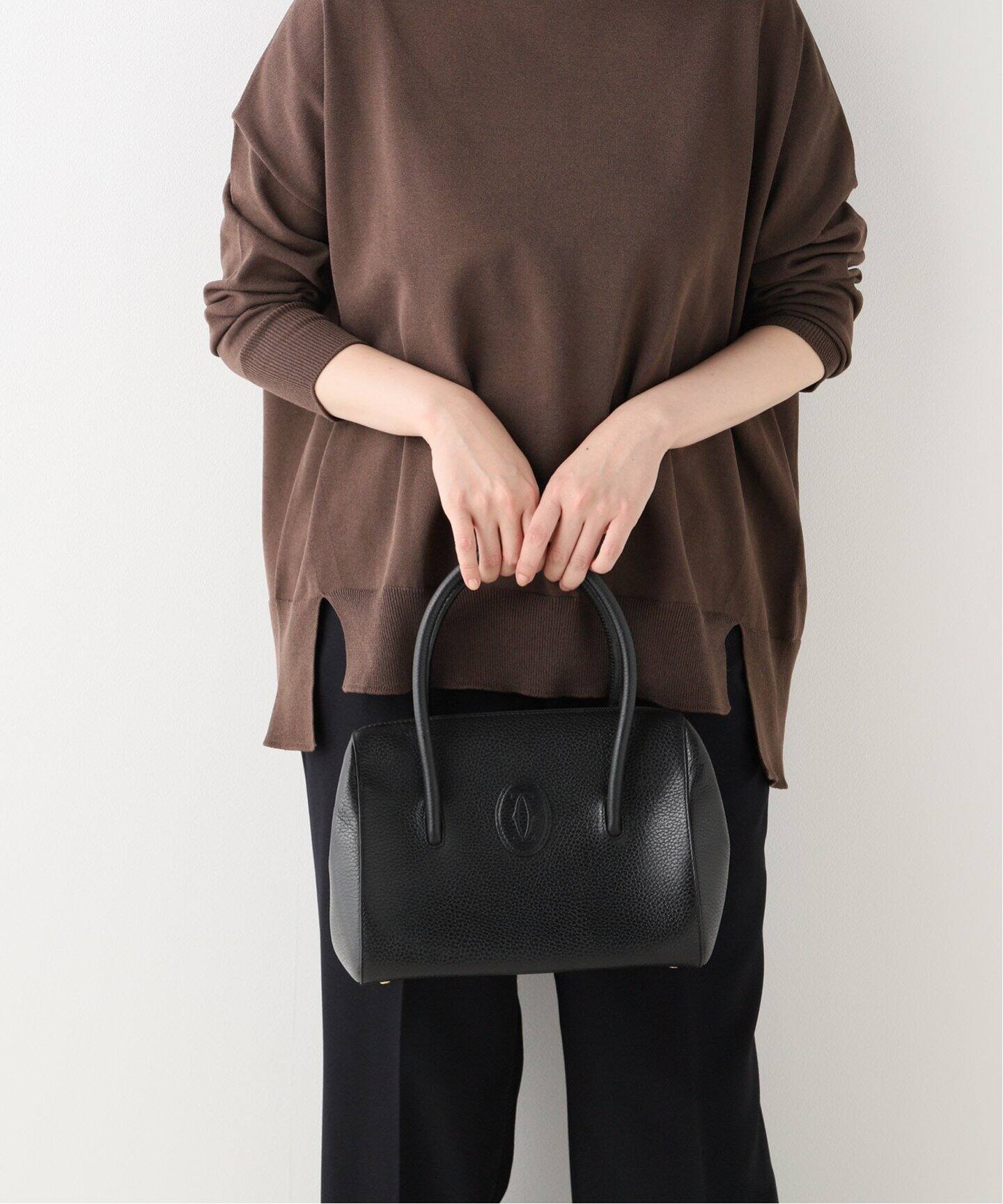 VINTAGE CARTIER/カルティエ】マストライン・ボストンバッグ（ボストン  