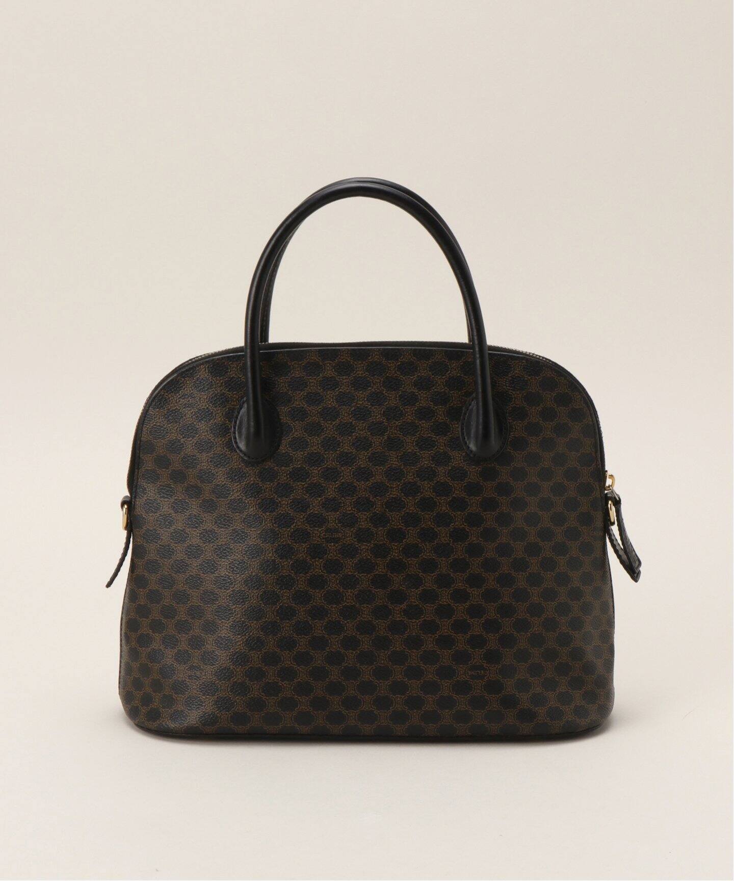 VINTAGE CELINE/セリーヌ】マカダムボリード型バッグ 30（ハンドバッグ 