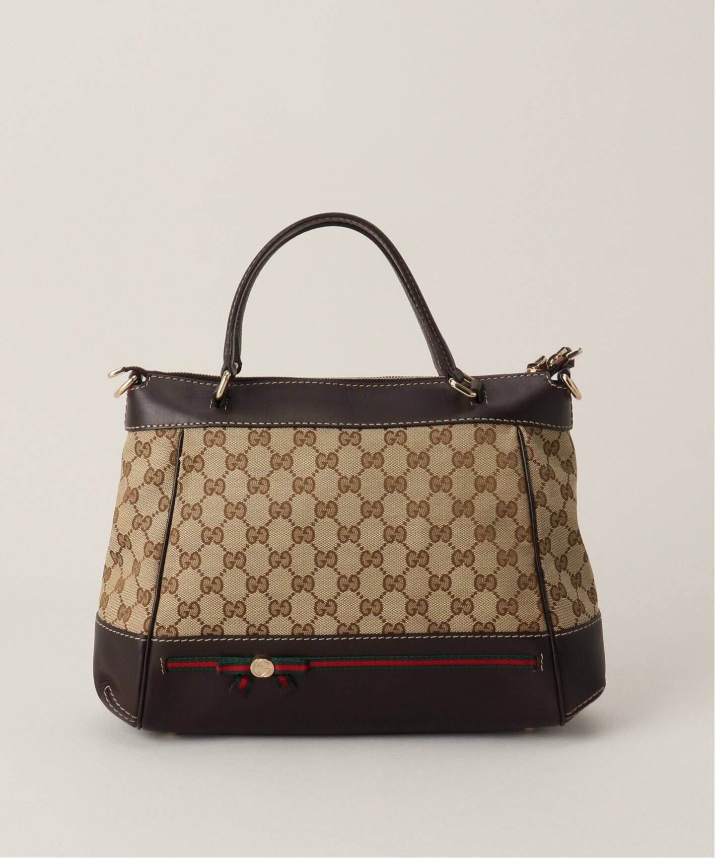 VINTAGE GUCCI/グッチ】GG ハンドバッグ（ハンドバッグ）｜DECOUVERTE  