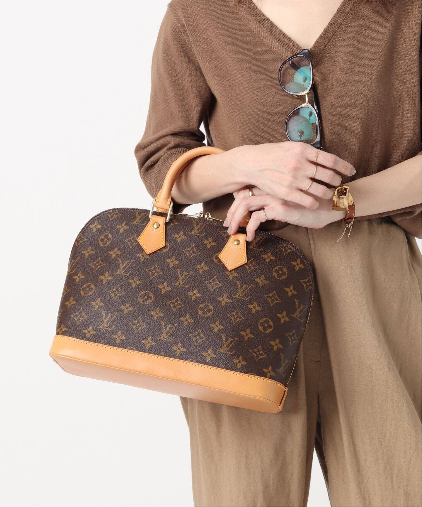 VINTAGE LOUIS VUITTON/ルイ ヴィトン】 Alma（ボストンバッグ 