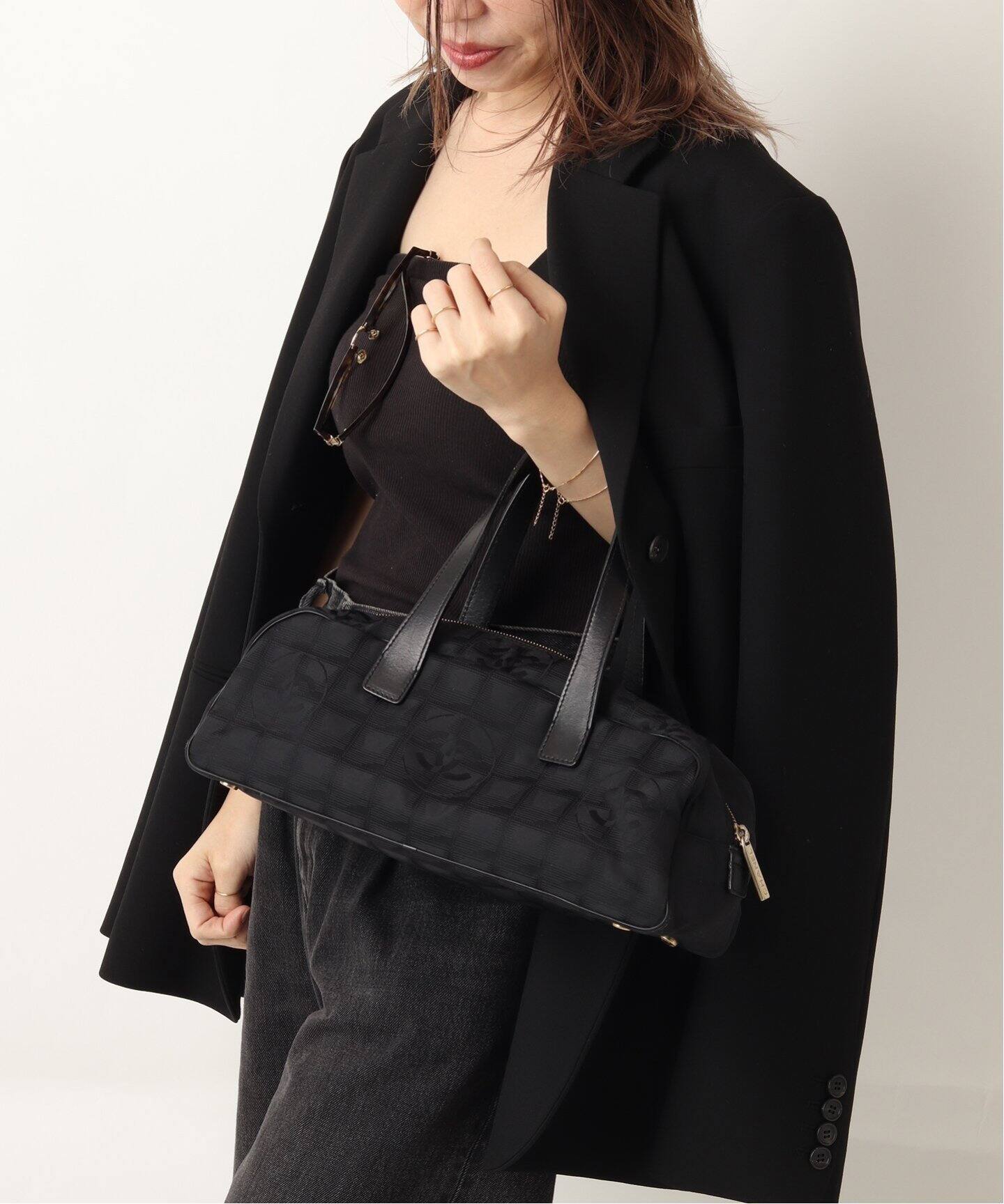 VINTAGE CHANEL/シャネル】 New Travel line ボストンバッグ（ボストン 