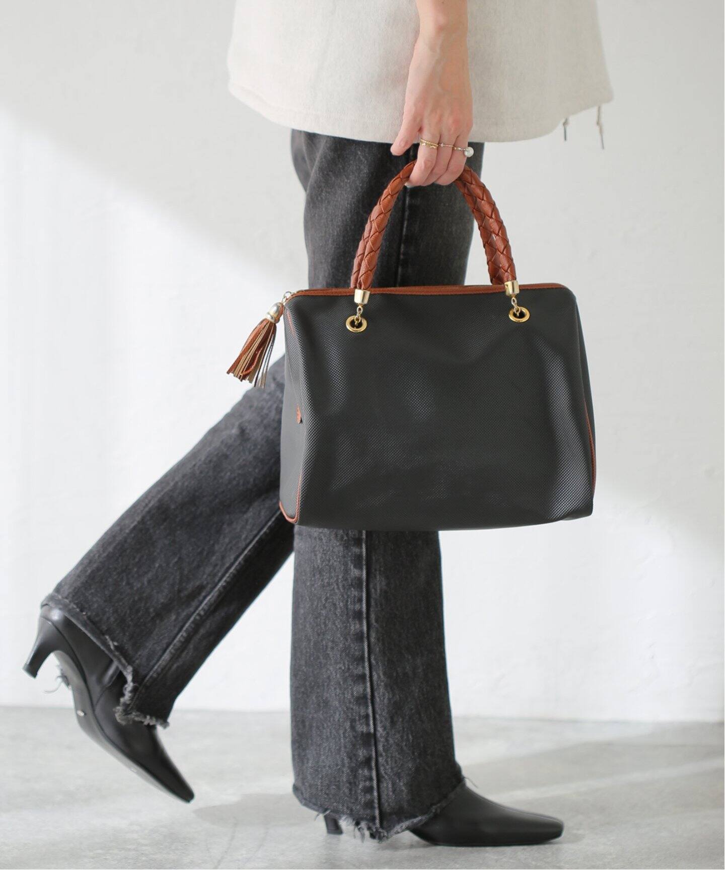 VINTAGE BOTTEGA VENETA/ボッテガ ヴェネタ】ボストンバッグ28 