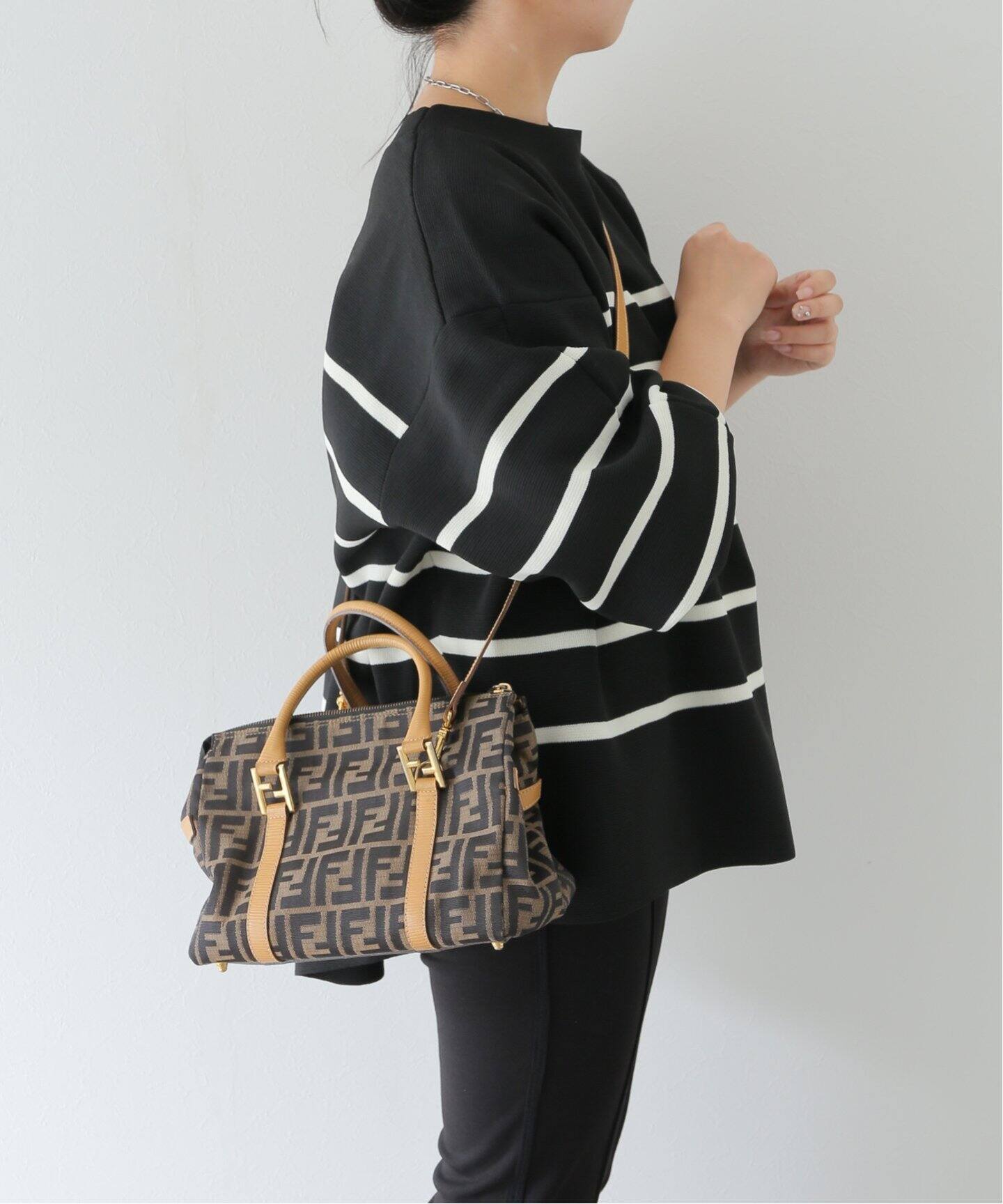 VINTAGE FENDI/フェンディ】Zucca 2wayバッグ（ショルダーバッグ  