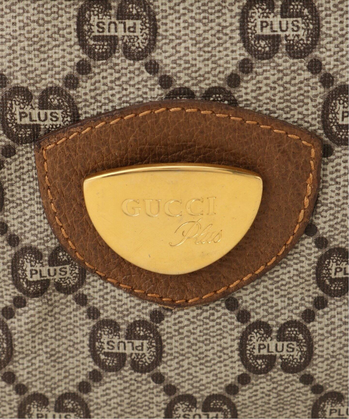 VINTAGE GUCCI Plus/グッチ プラス】ボストンバッグ（ボストンバッグ 