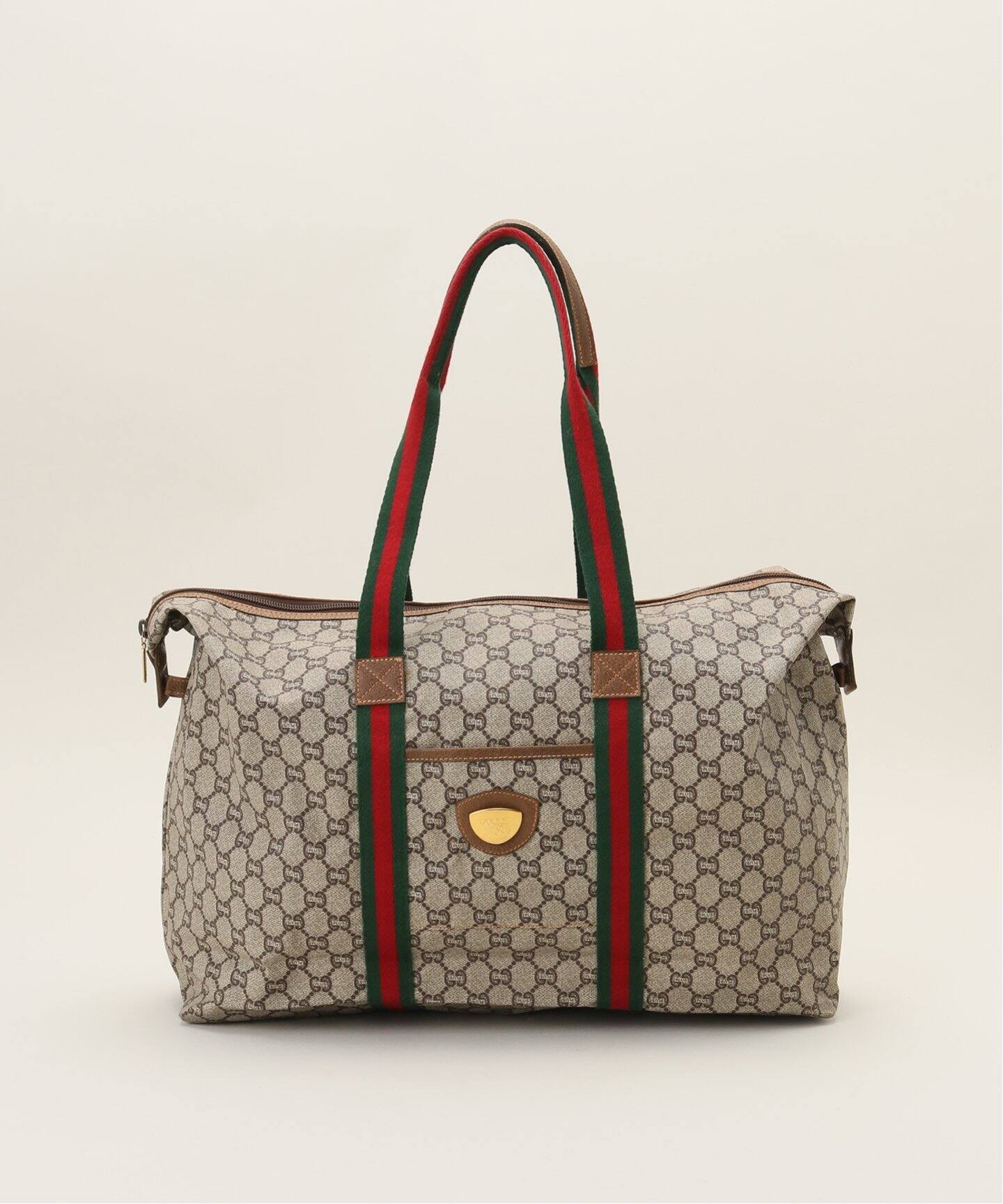 VINTAGE GUCCI Plus/グッチ プラス】ボストンバッグ（ボストンバッグ 