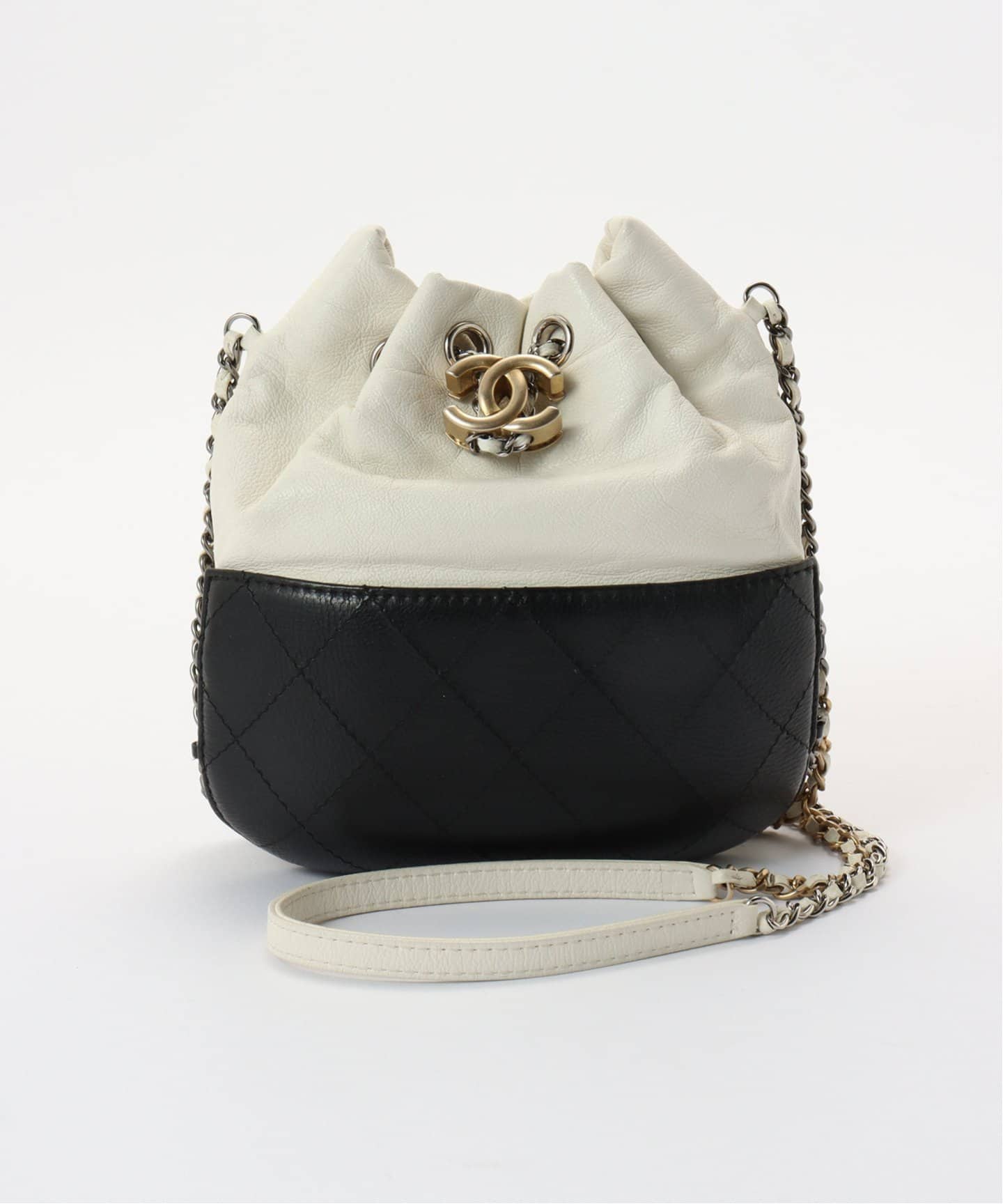 VINTAGE●CHANEL●シャネル ガブリエル ショルダーバック シャネル ガブリエル ドゥ シャネル ツイード×レザー チェーン