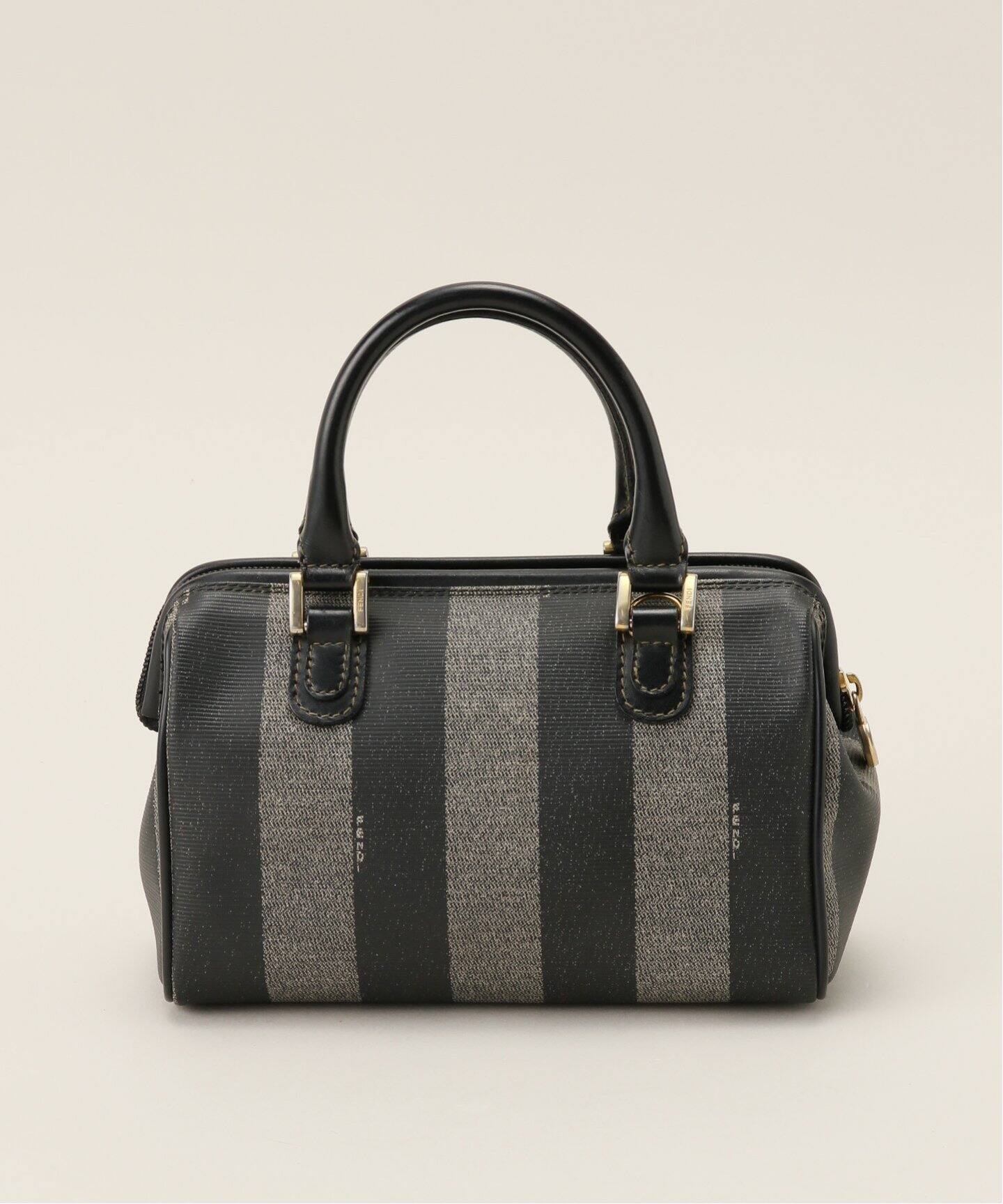 VINTAGE FENDI/フェンディ】Pequin ミニボストンバッグ（ボストン  