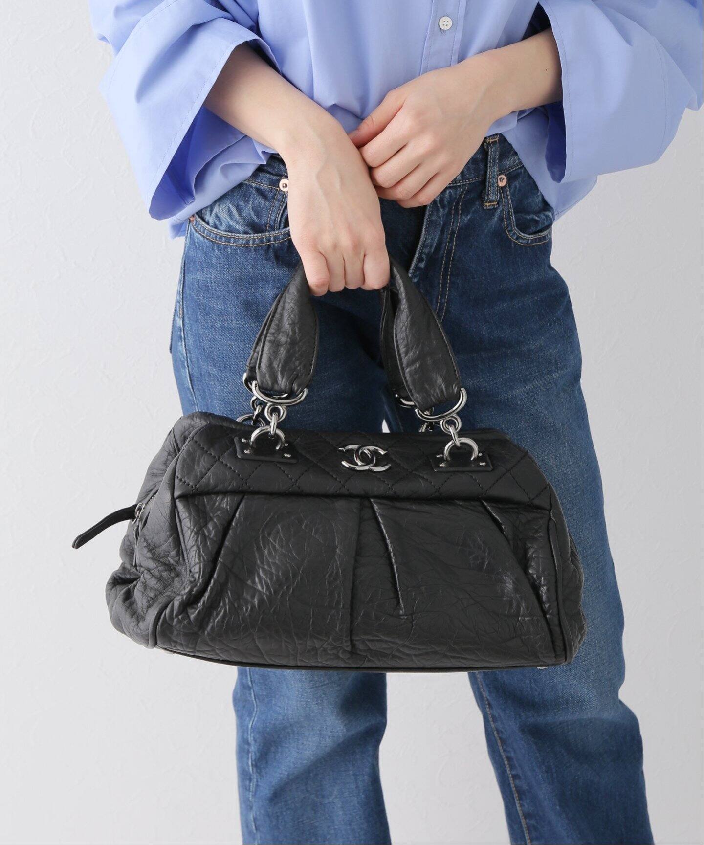 VINTAGE CHANEL ボストンバッグ（ボストンバッグ）｜DECOUVERTE 