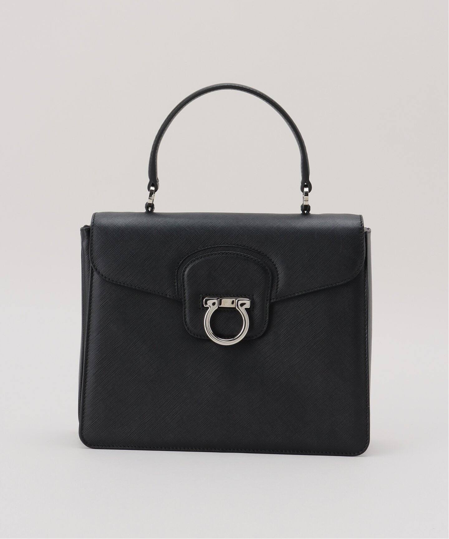 VINTAGE FERRAGAMO/フェラガモ】Gantini 2wayバッグ（ショルダーバッグ 