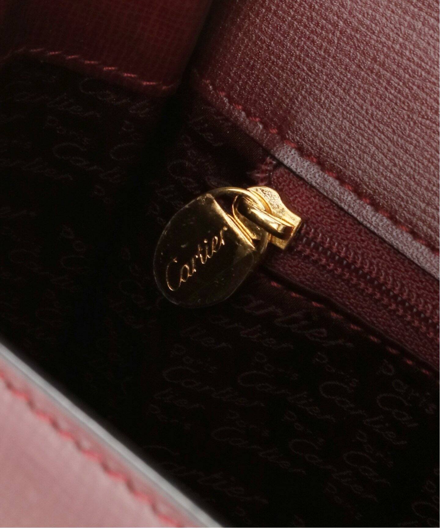 VINTAGE CARTIER/カルティエ】マストライン・ハンドバッグ 