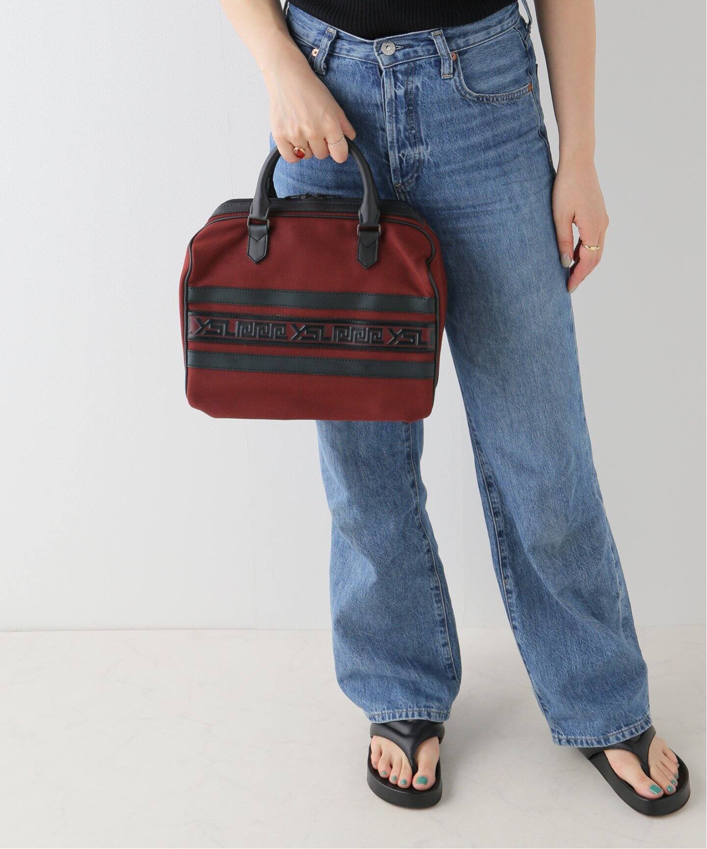 VINTAGE YSL/イヴ サンローラン】 ボストンバッグ（ボストンバッグ  