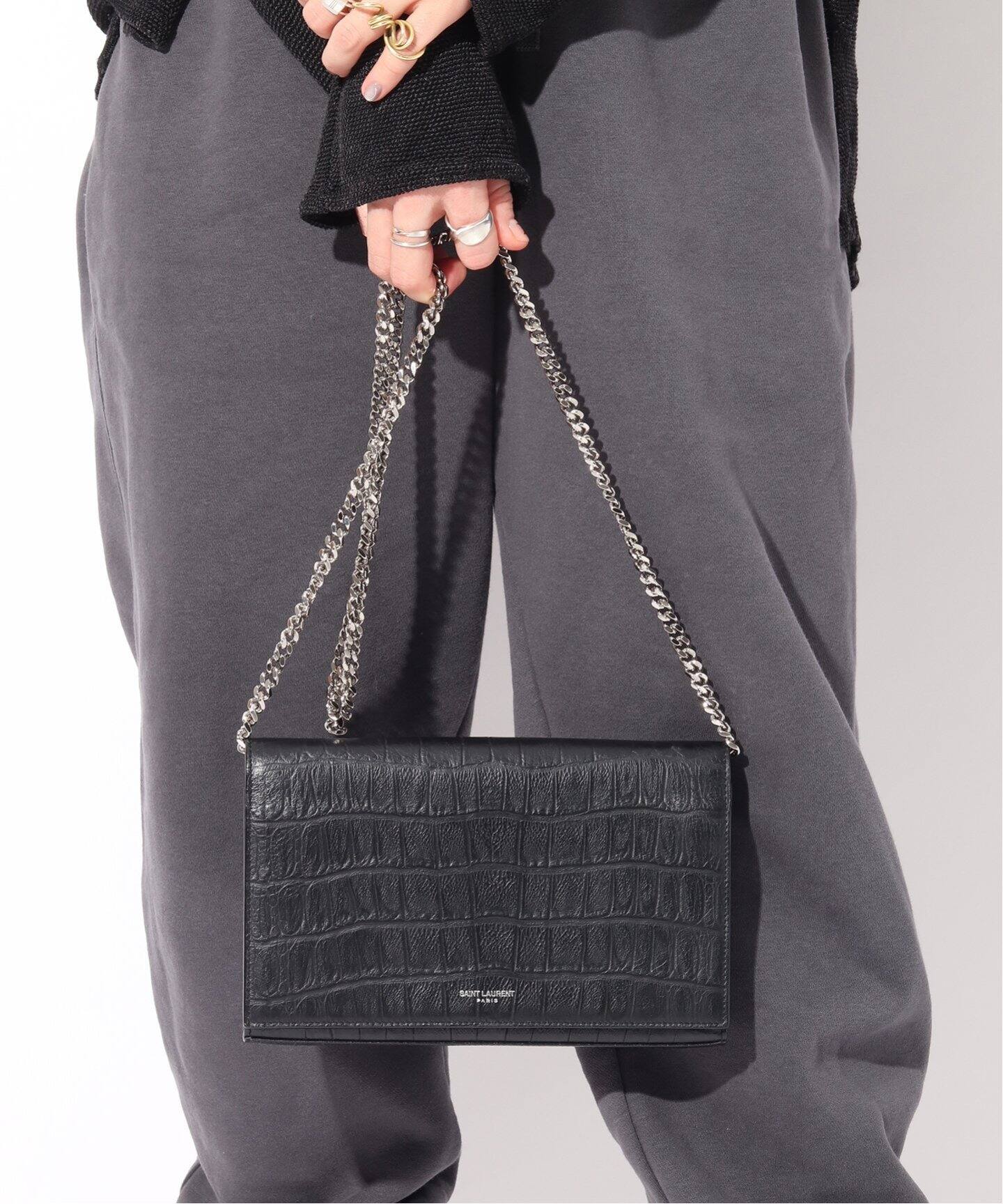 SAINT LAURENT/サンローラン】 チェーンウォレット（ショルダーバッグ  