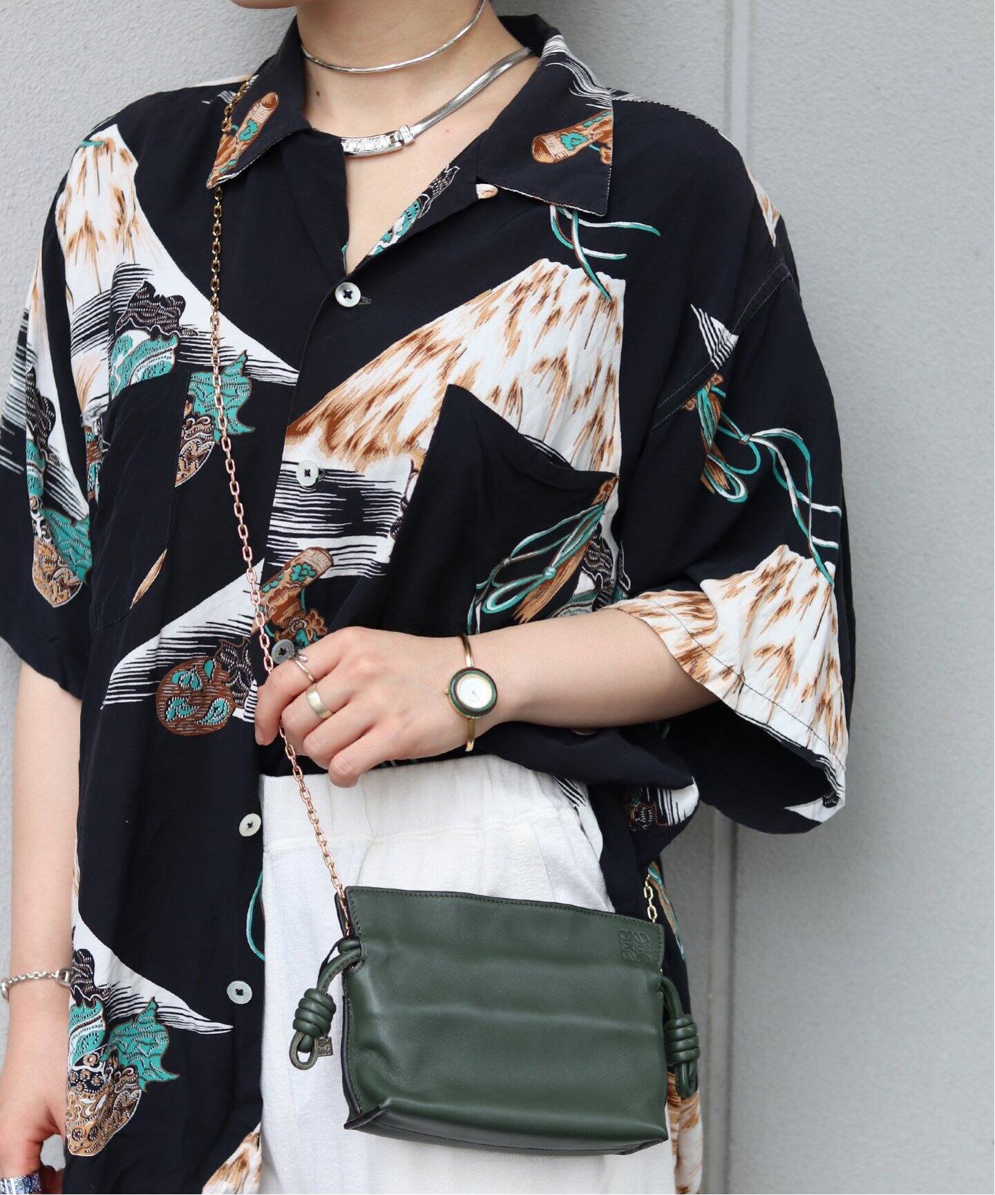 VINTAGE LOEWE/ロエベ】 Flamenco Cluch Nano（ショルダーバッグ 
