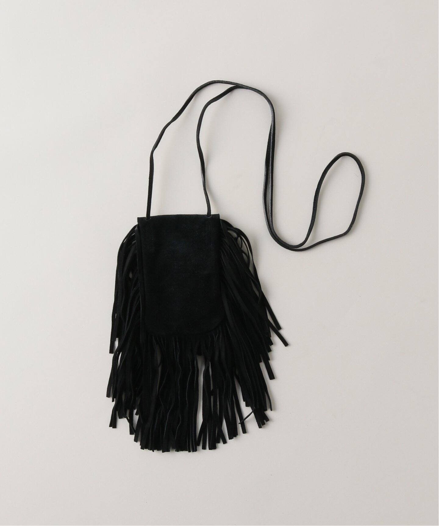 VINTAGE SAINT LAURENT/サンローラン】フリンジショルダーバッグ  