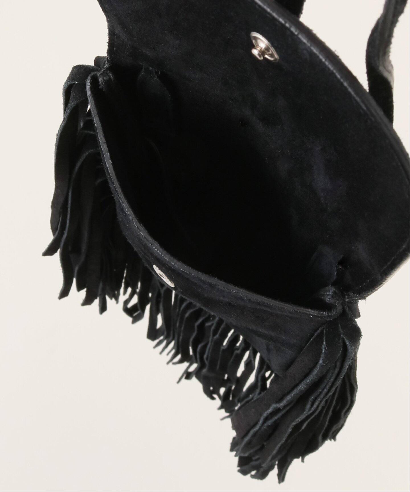 VINTAGE SAINT LAURENT/サンローラン】フリンジショルダーバッグ  