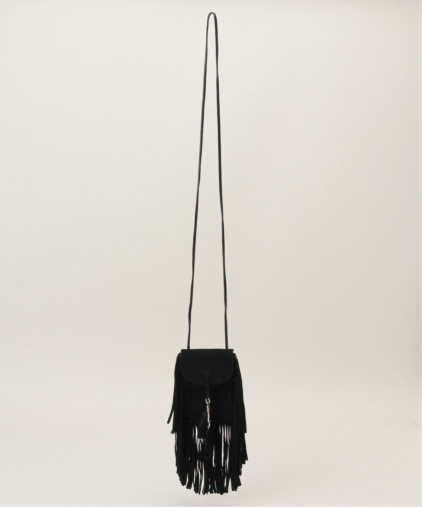 VINTAGE SAINT LAURENT/サンローラン】フリンジショルダーバッグ  