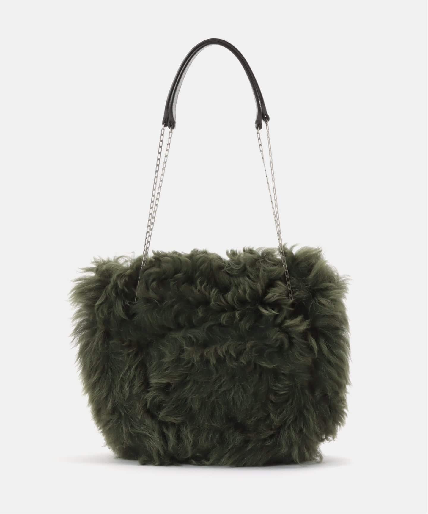 VINTAGE CELINE/セリーヌ】ファー ショルダーバッグ（ショルダーバッグ