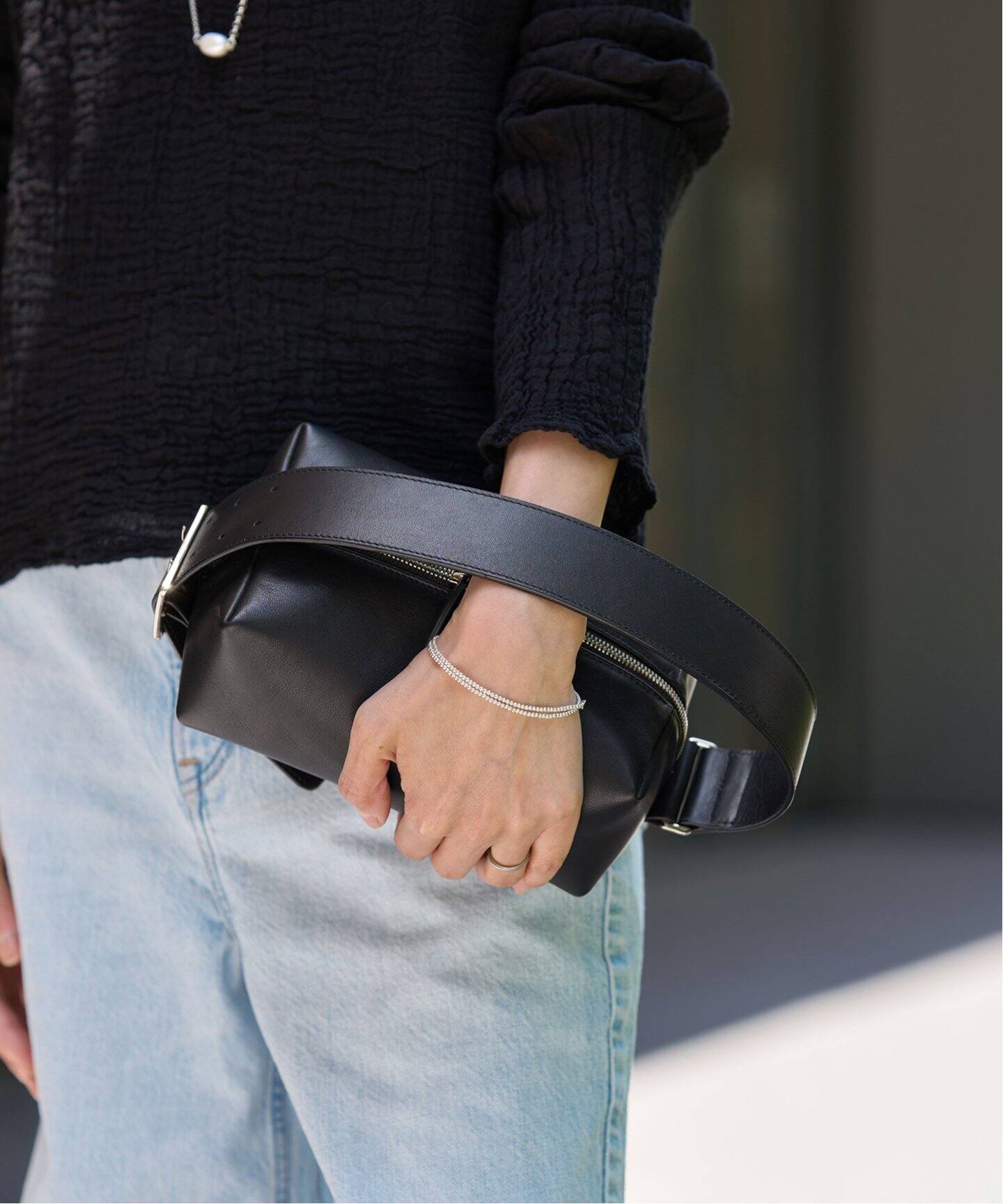 MARLOTA/マルロタ】BOX BAG / レザーボックスバッグ（ハンドバッグ 
