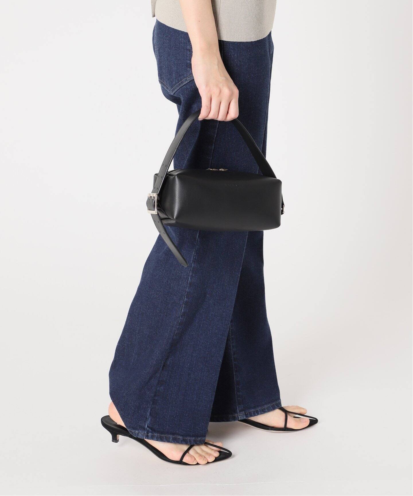MARLOTA/マルロタ】BOX BAG / レザーボックスバッグ（ハンドバッグ 