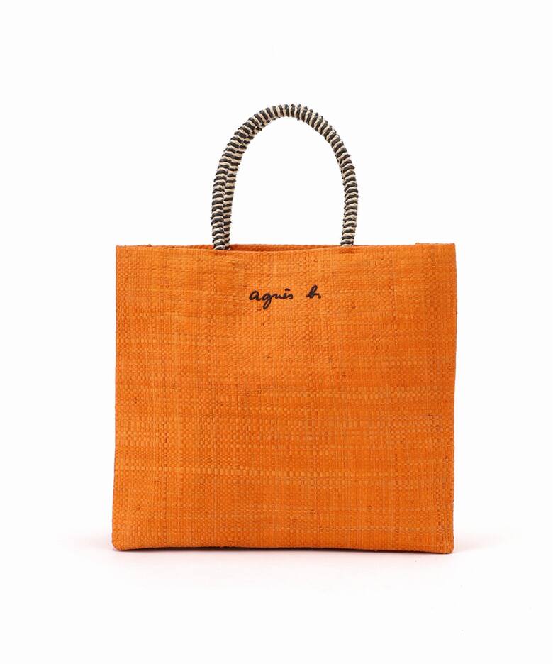 agnes b./アニエス ベー】マダガスカル トートバッグ（トートバッグ  