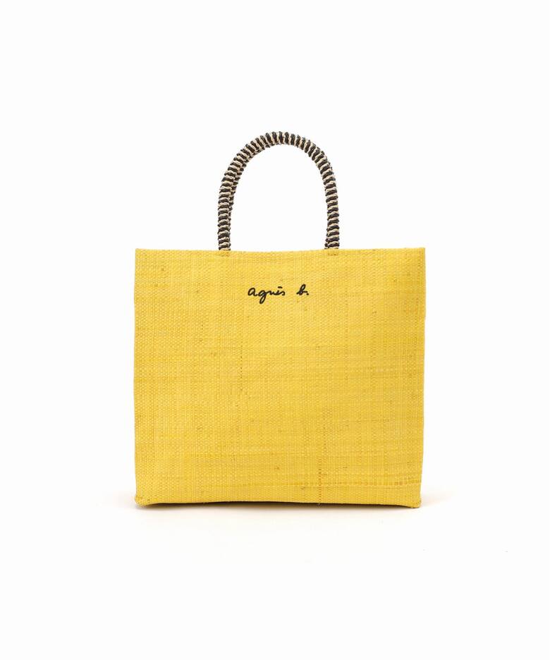 agnes b./アニエス ベー】マダガスカル トートバッグ（トートバッグ  