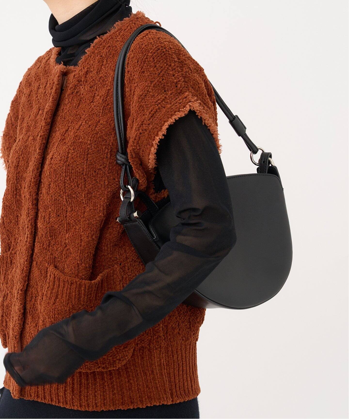 Kabinett/カビネ】CURVE BAG MINI / ショルダーバッグ（ショルダー 